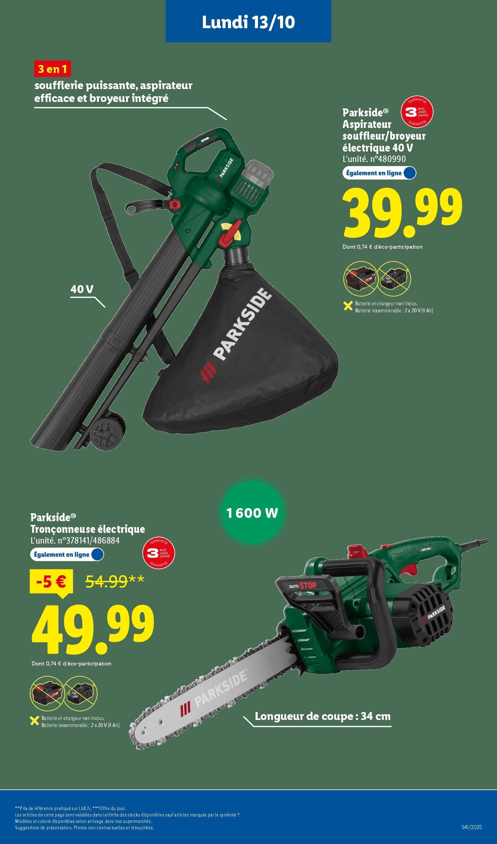 LIDL catalogue semaine 41 - brochure valable à partir du 09/10/2025, page 65 sur 73