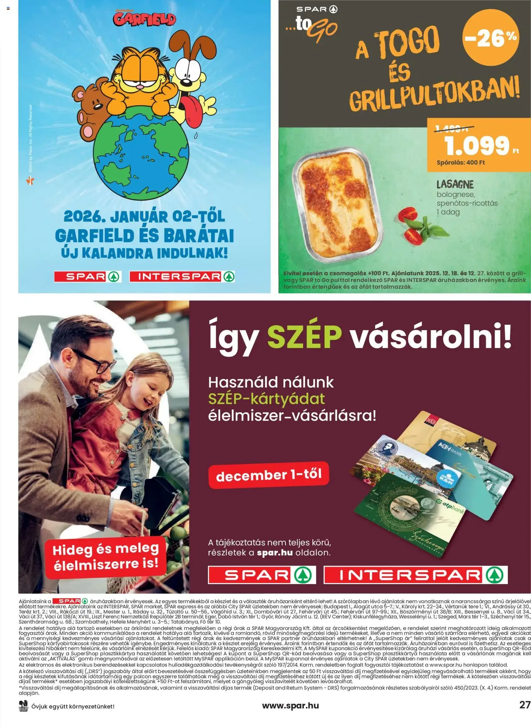 Spar Akciós újság - 2025.12.18. érvényes szórólap 27 oldal 28 oldalból