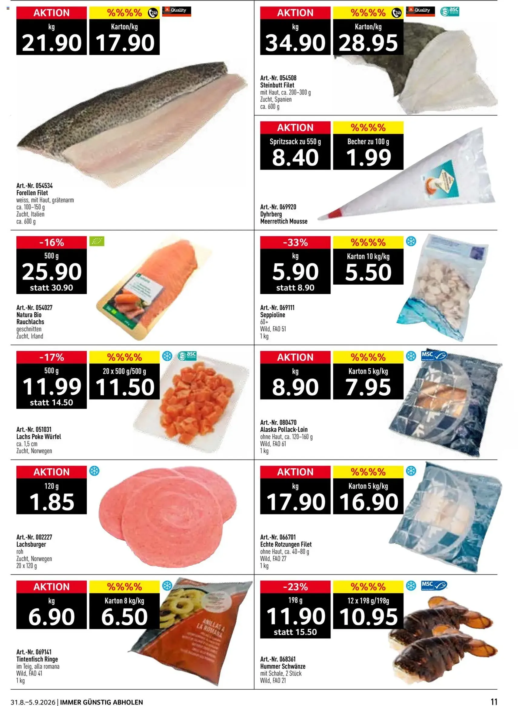 Prodega aktionen - Gültiger Prospekt ab 31.08.2026, Seite 11 von insgesamt 36
