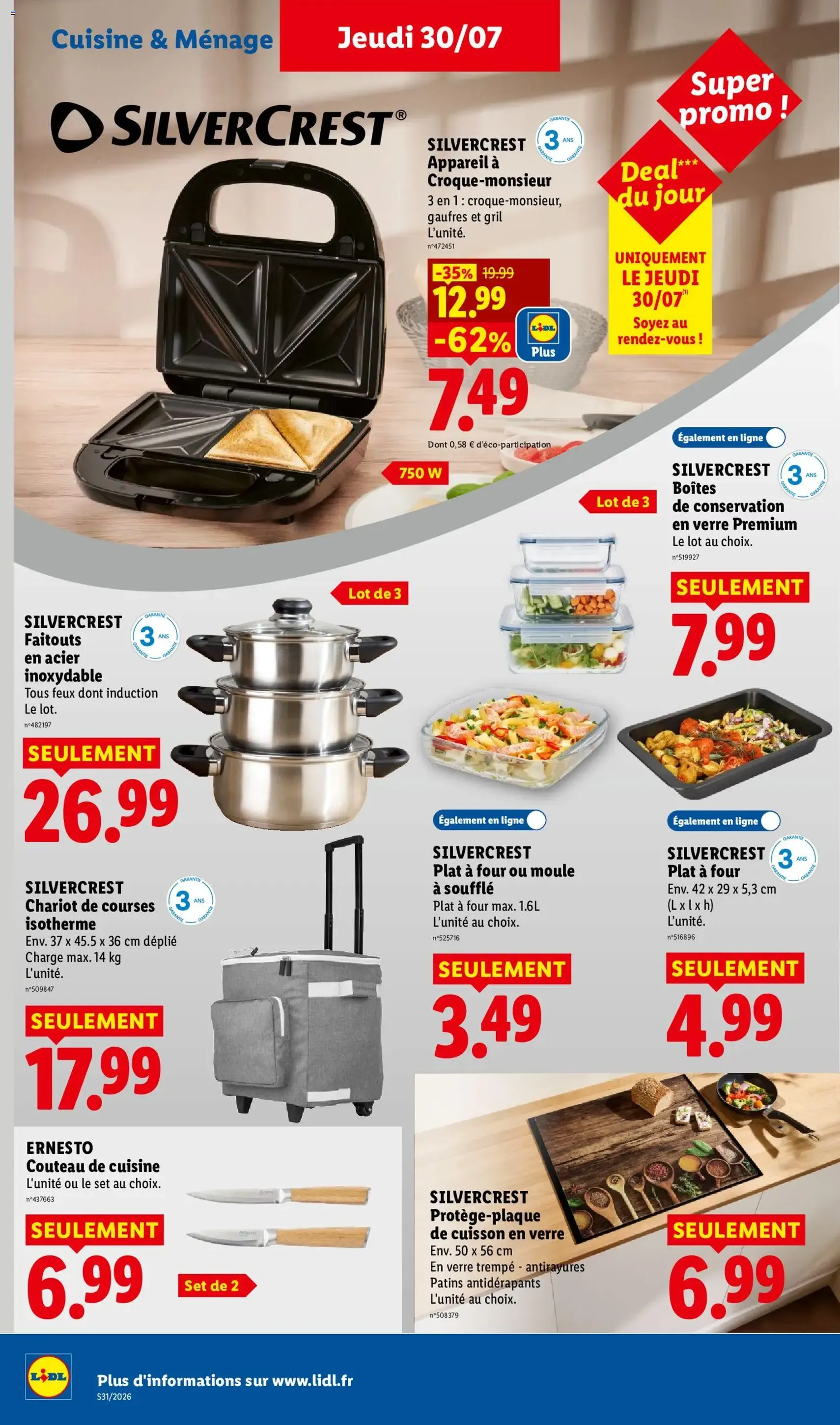 LIDL catalogue - brochure valable à partir du 30/07/2026, page 32 sur 59