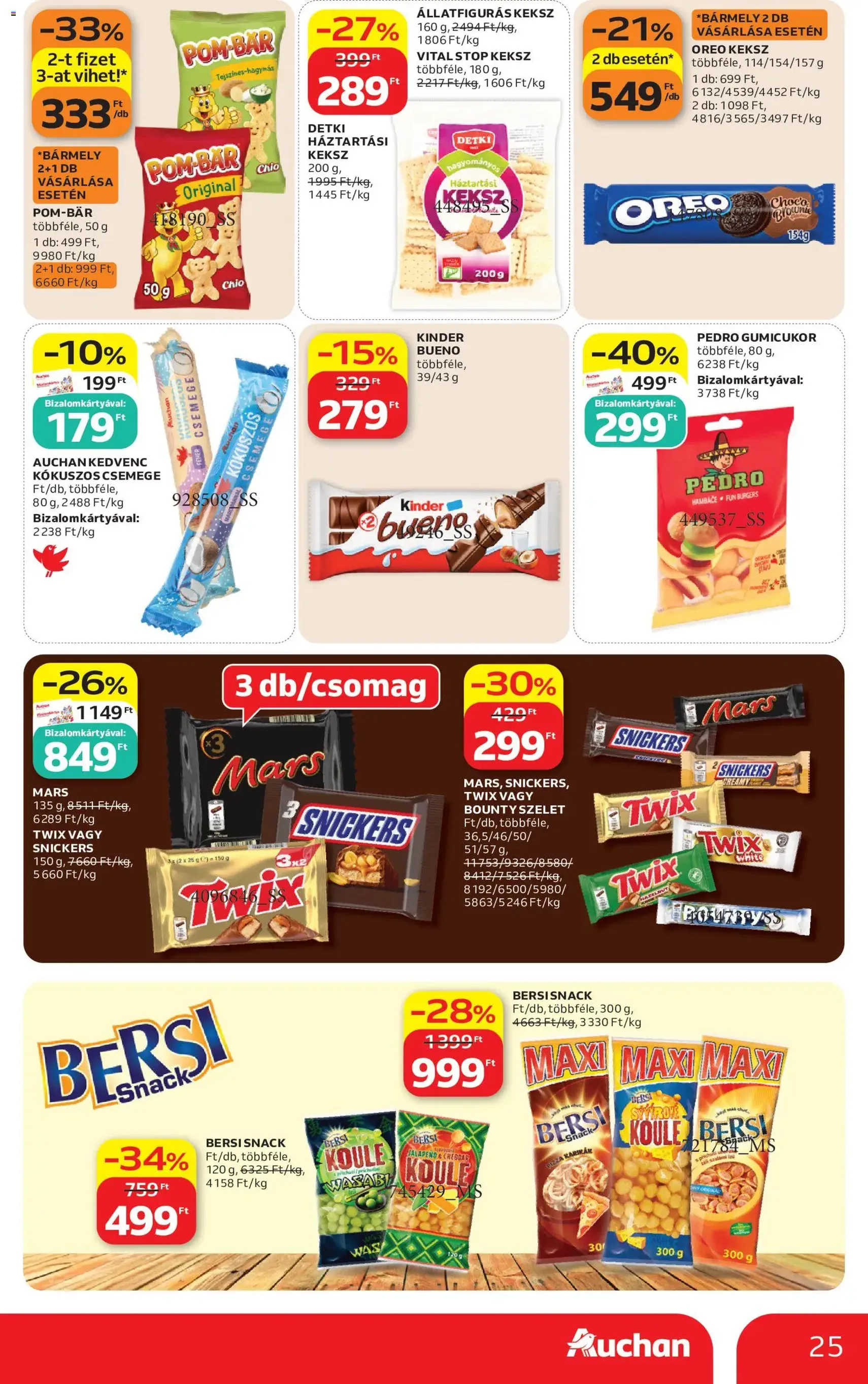 Auchan akciós újság - 2026.05.21. érvényes szórólap 25 oldal 52 oldalból