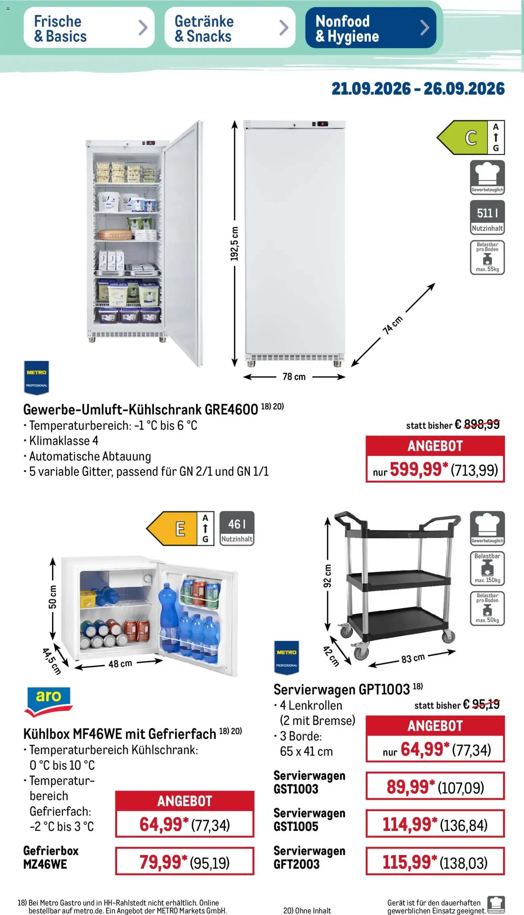 Metro Prospekt - Gültiger Prospekt ab 21.09.2026, Seite 40 von insgesamt 49