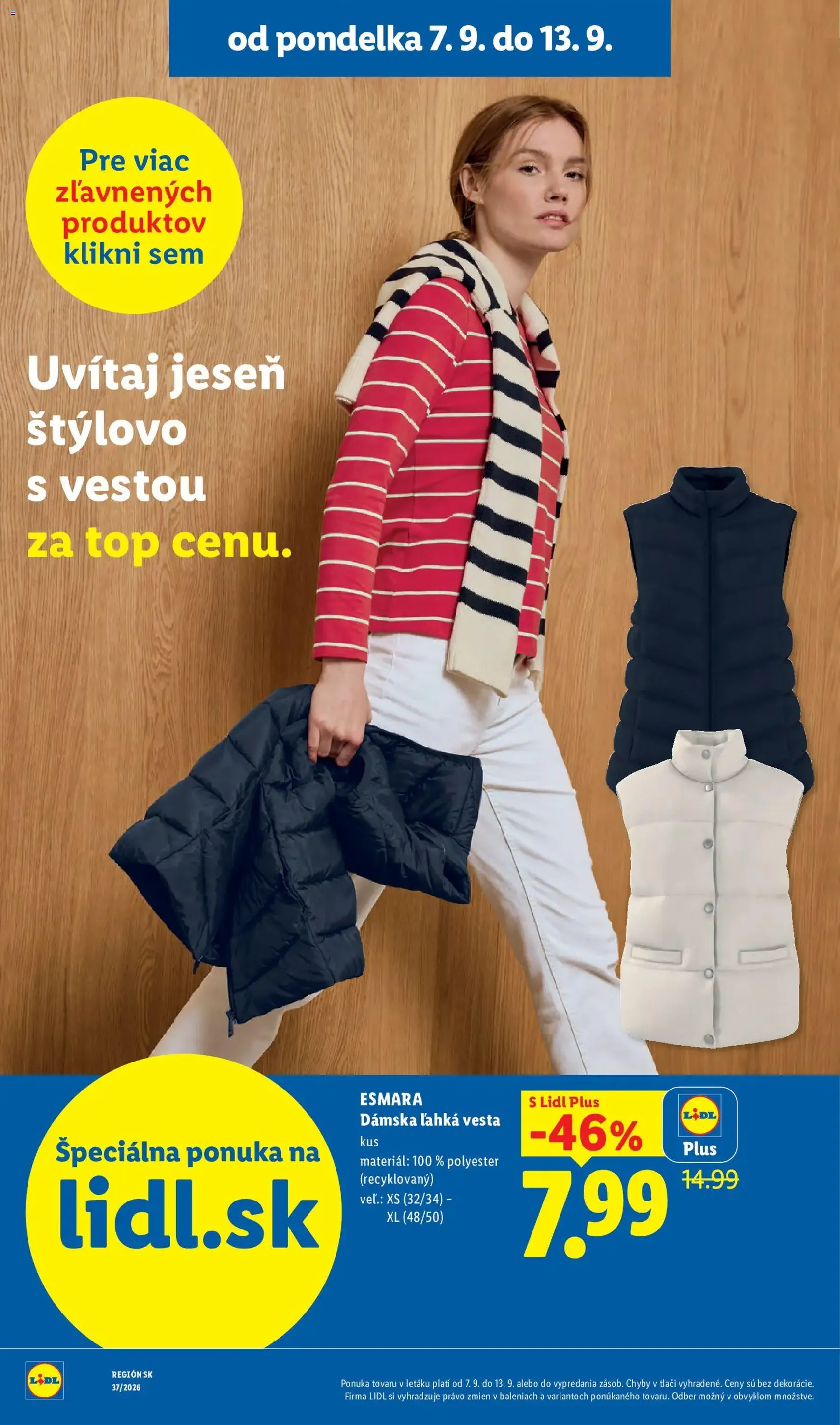 Lidl leták - platný leták od 07.09.2026 strana 50 z 100