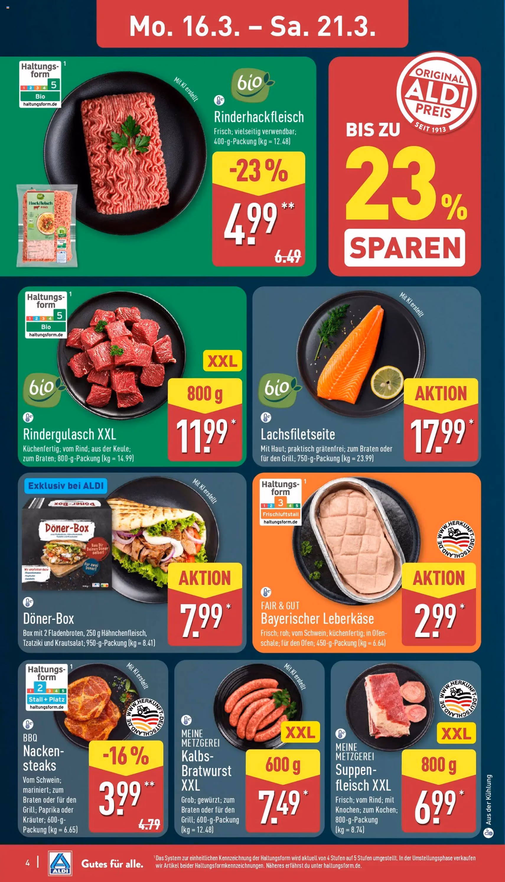 Aldi Prospekt - Gültiger Prospekt ab 16.03.2026, Seite 4 von insgesamt 42