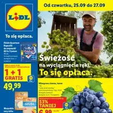 Lidl Gazetka - podgląd gazetki ważnej od 25.09.2025
