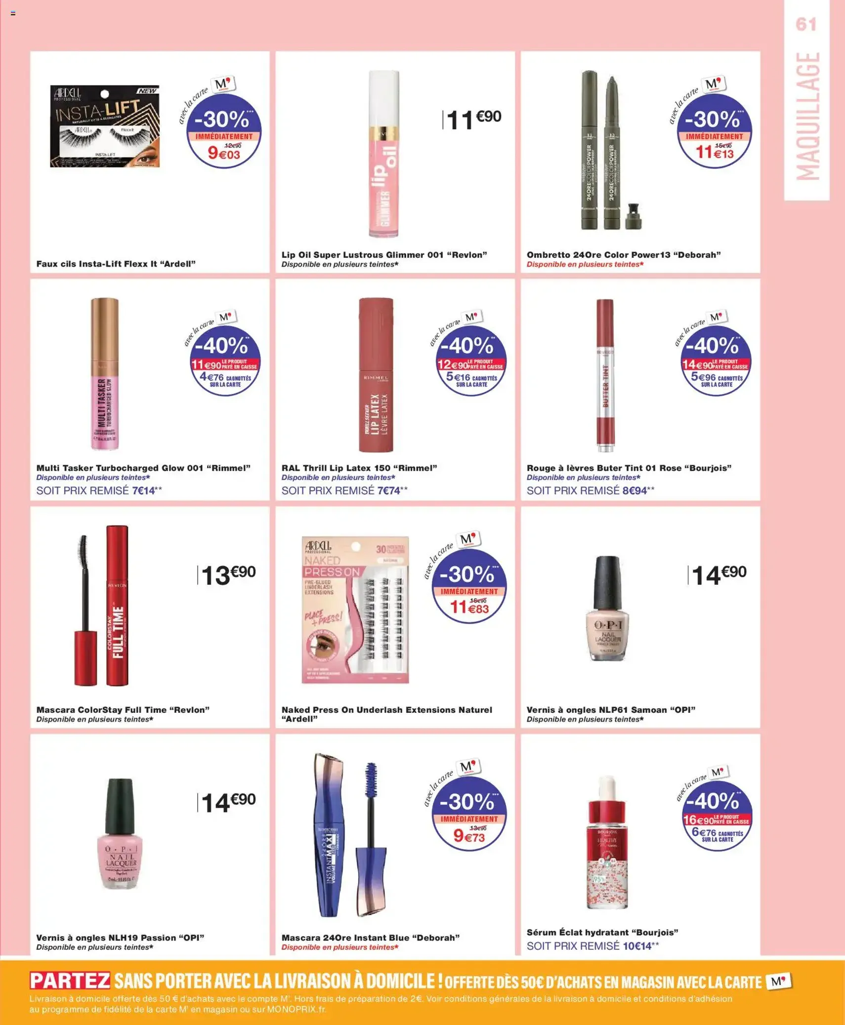 Monoprix catalogue - brochure valable à partir du 04/11/2025, page 61 sur 69