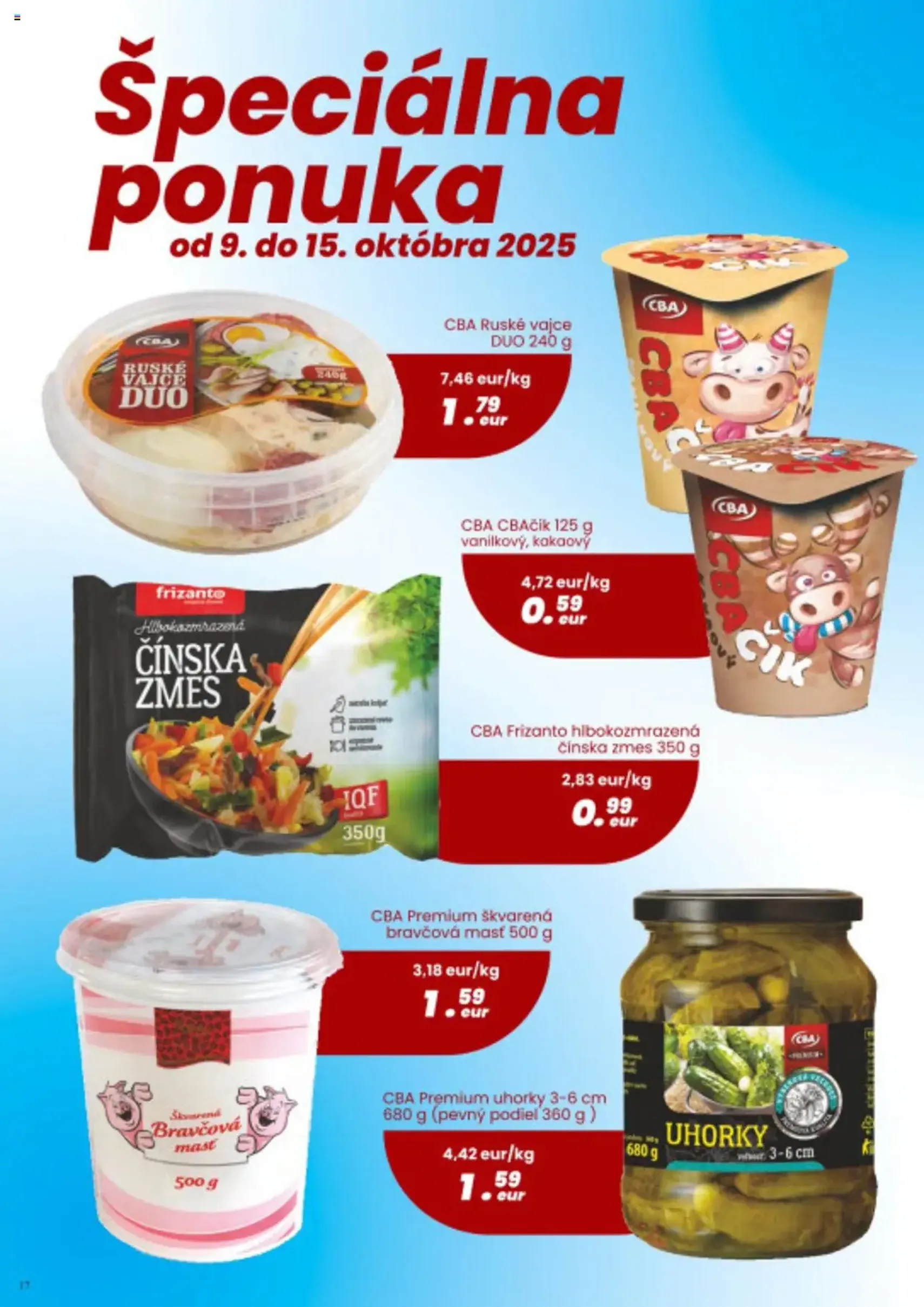 CBA Verex leták - platný leták od 02.10.2025 strana 17 z 32 CBA Verex leták - platný leták od 02.10.2025 strana 17 z 32