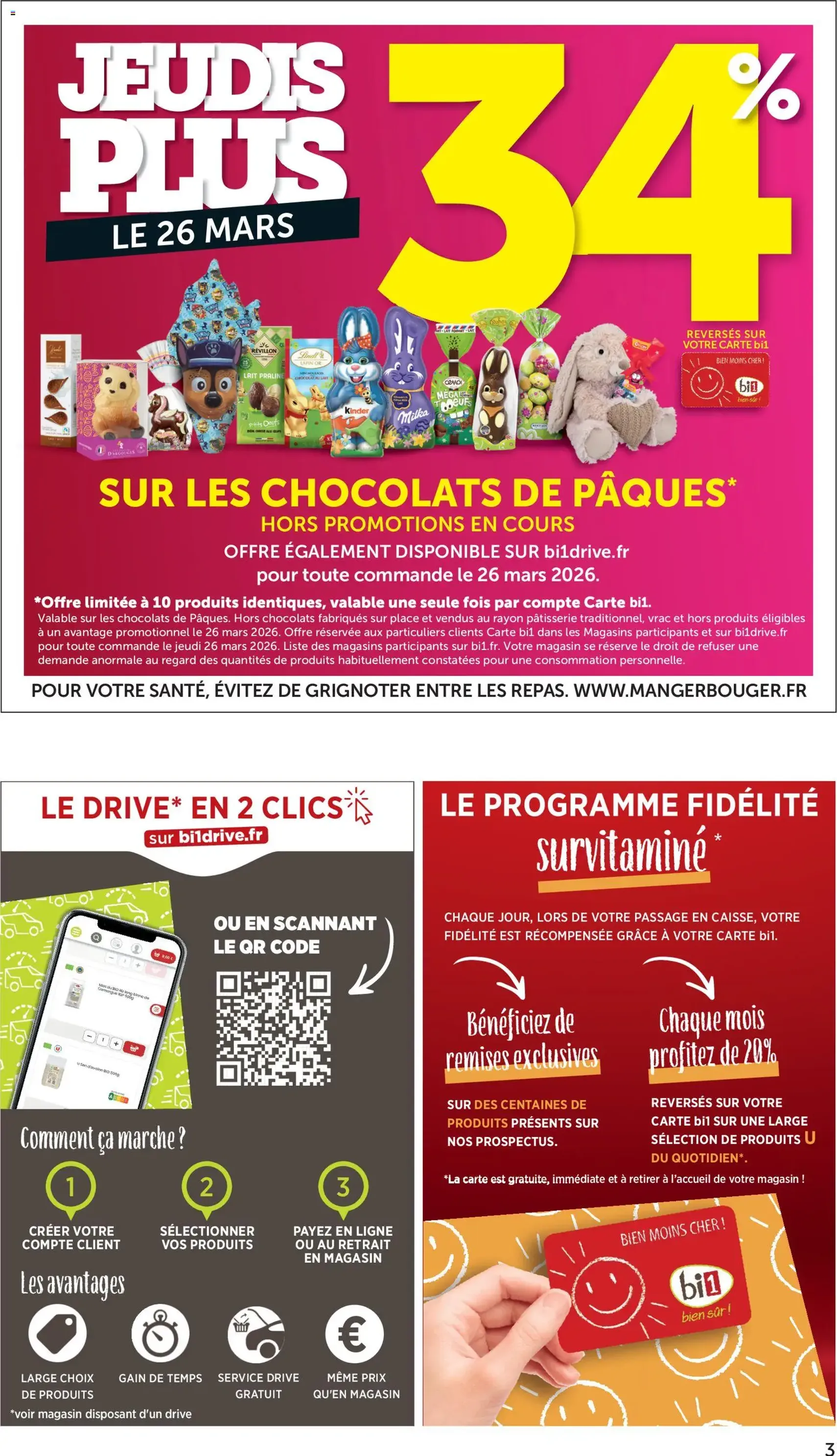 Bi1 catalogue - brochure valable à partir du 17/03/2026, page 3 sur 16