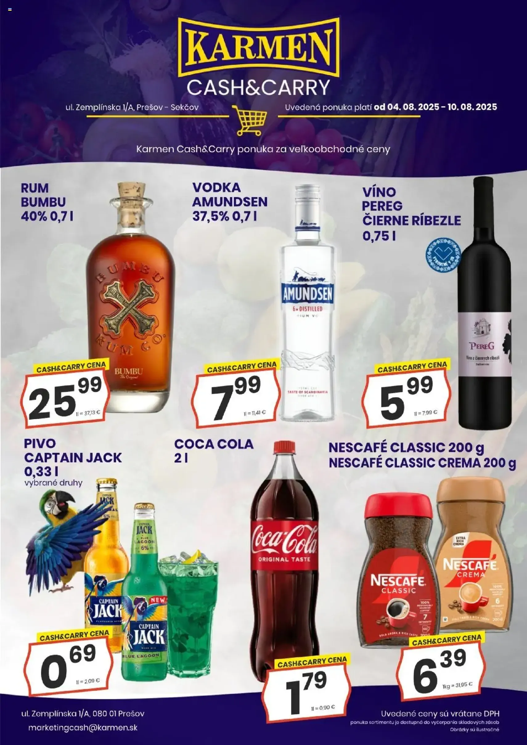KARMEN CBA leták - platný leták od 04.08.2025 strana 1 z 8 KARMEN CBA leták - platný leták od 04.08.2025 strana 1 z 8