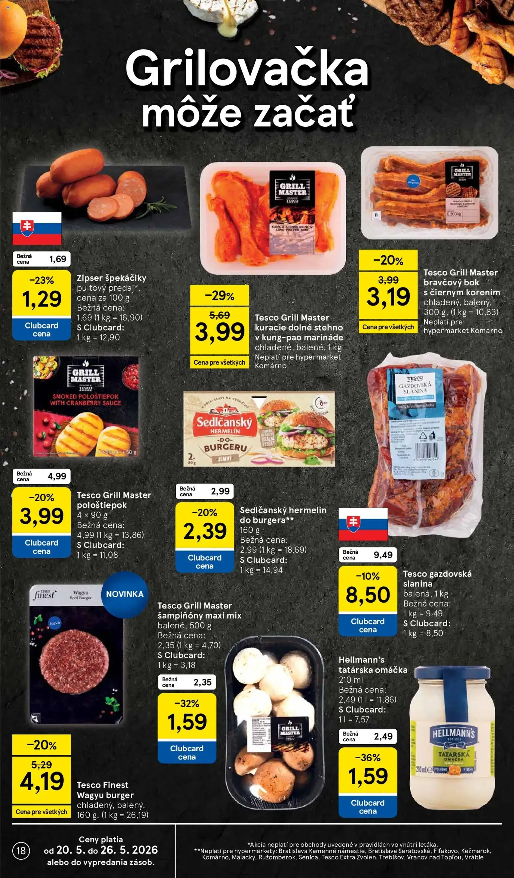 Tesco Hypermarket - leták - platný leták od 20.05.2026 strana 18 z 49
