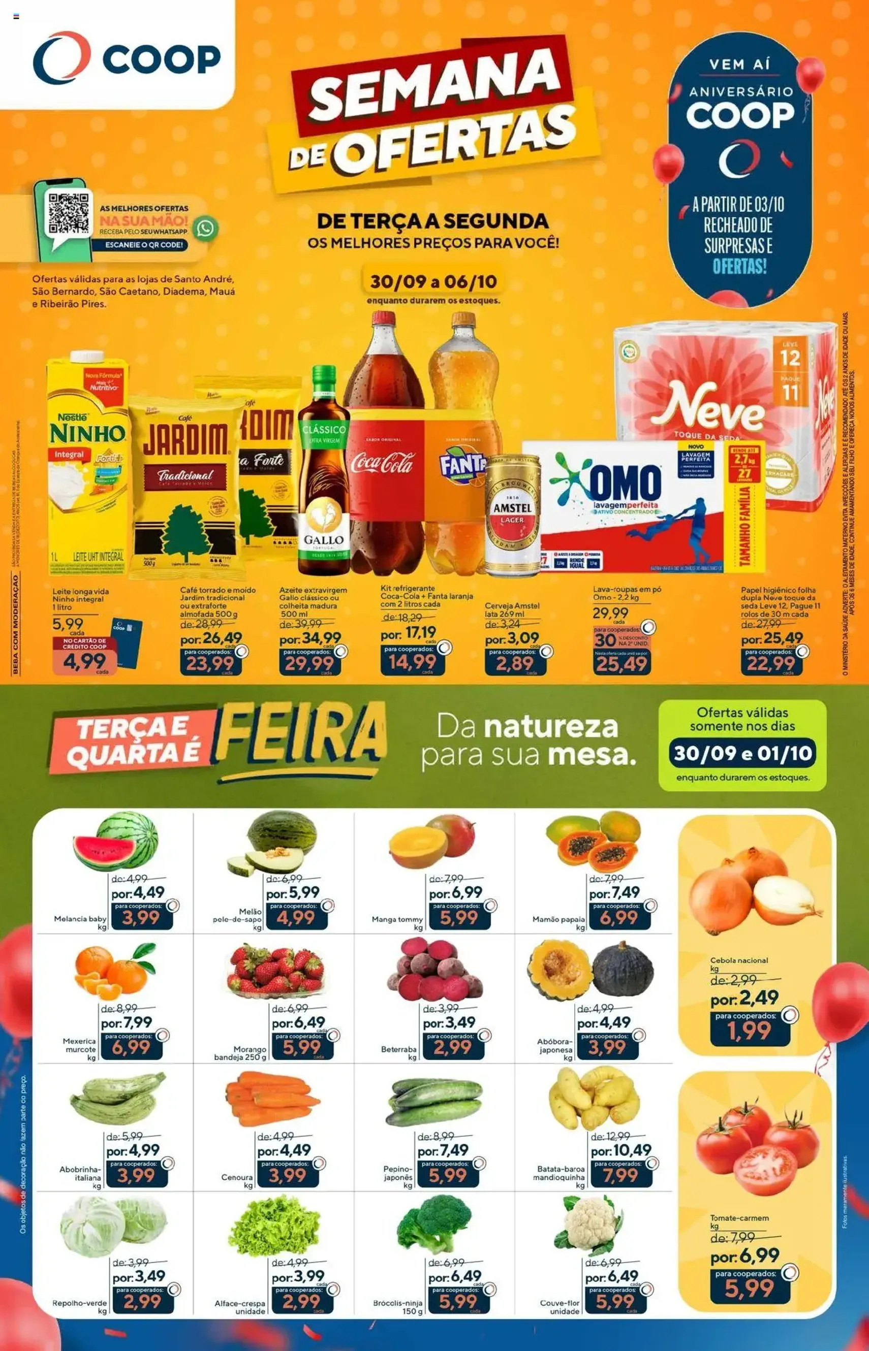 Coop - Ofertas da semana - folheto válido a partir de 30/09/2025 página 1 de 4