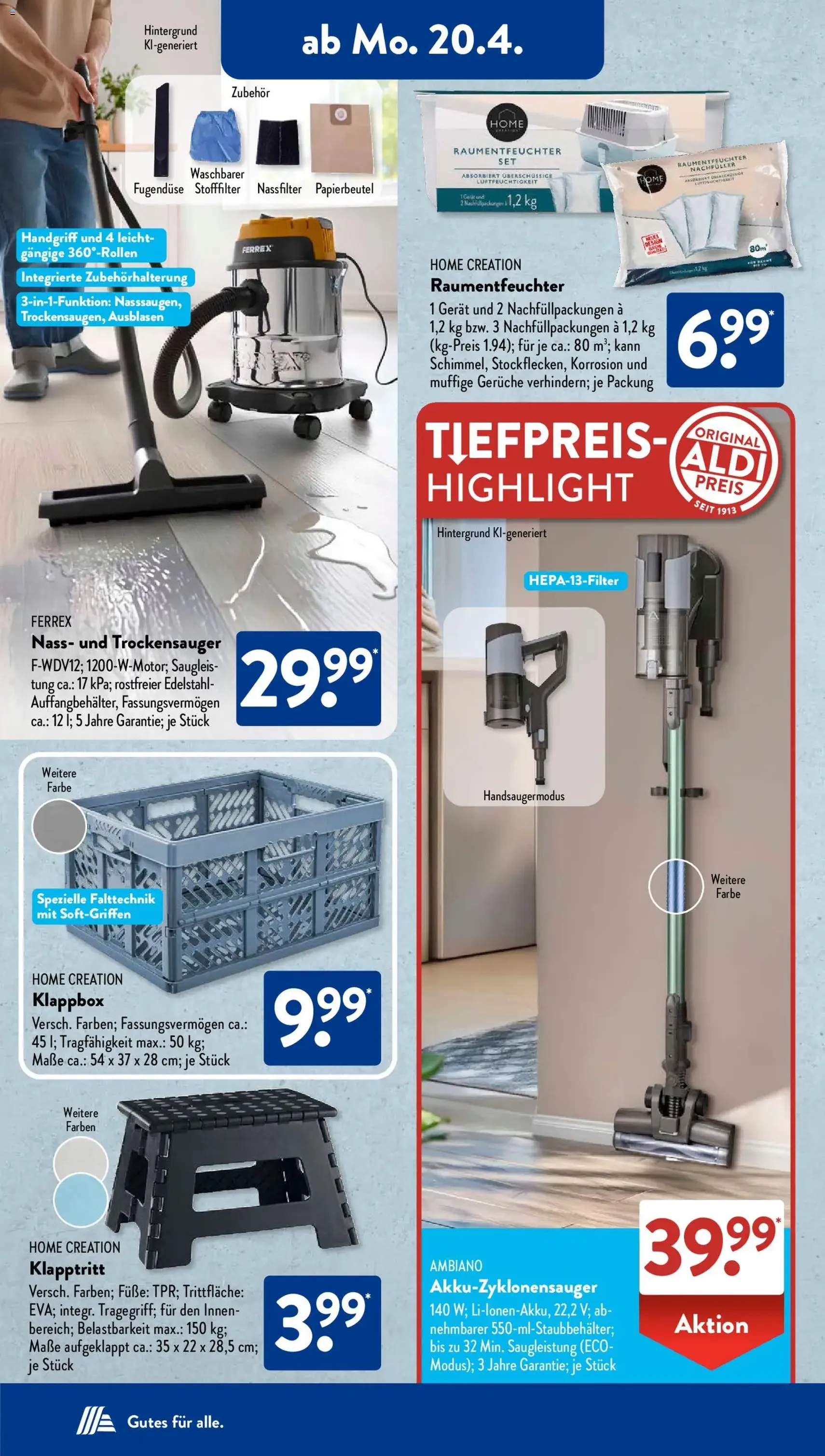 Aldi Süd Prospekt - Gültiger Prospekt ab 20.04.2026, Seite 2 von insgesamt 24