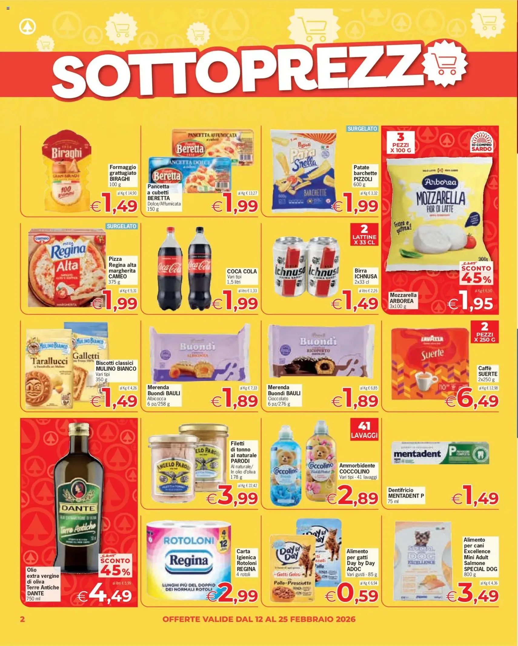 Despar Sardegna catalogo - volantino valido dal 12/02/2026 pagina 2 di 12