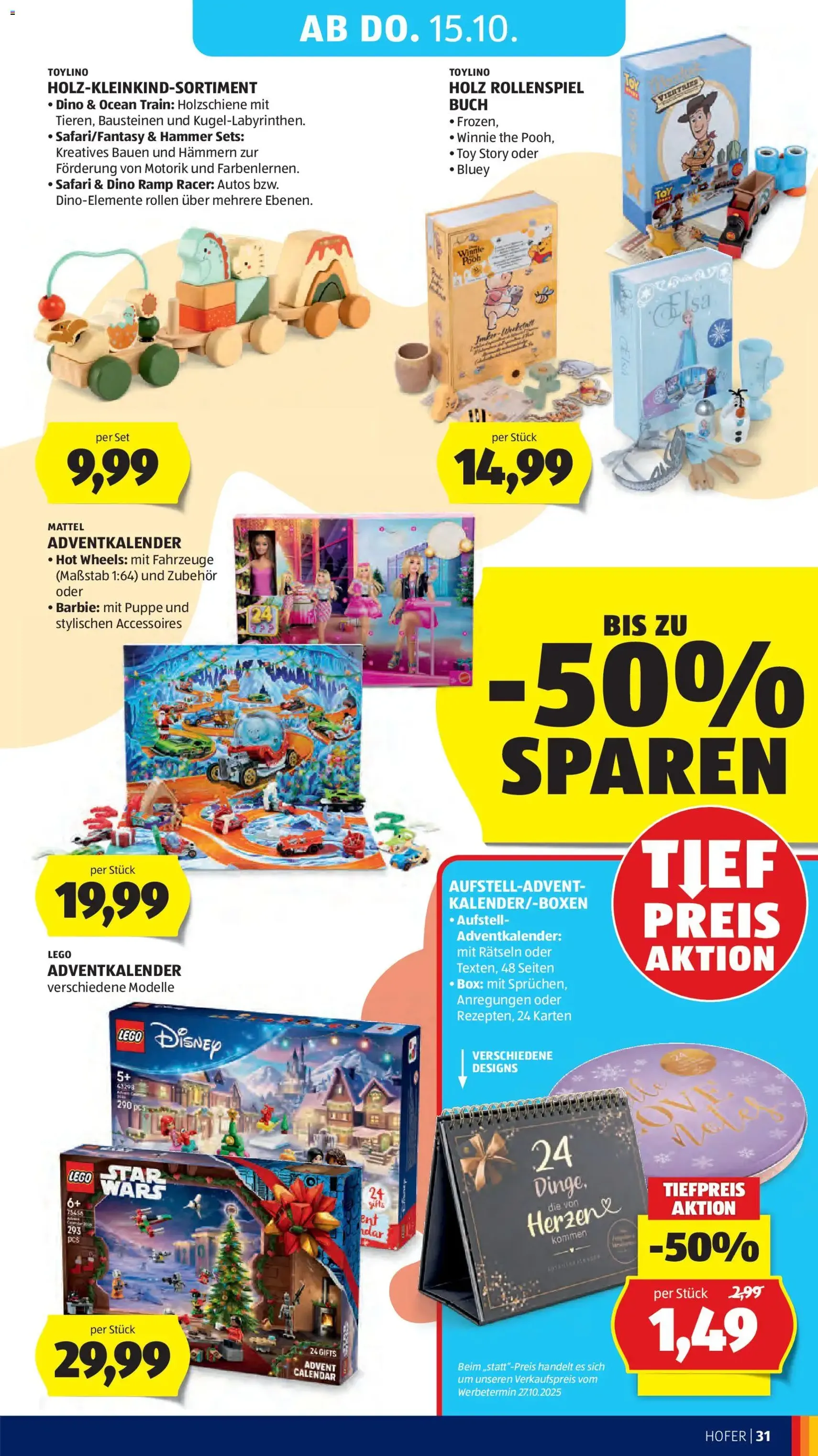 Hofer Flipbook - Gültiger Prospekt ab 09.10.2026, Seite 41 von insgesamt 46