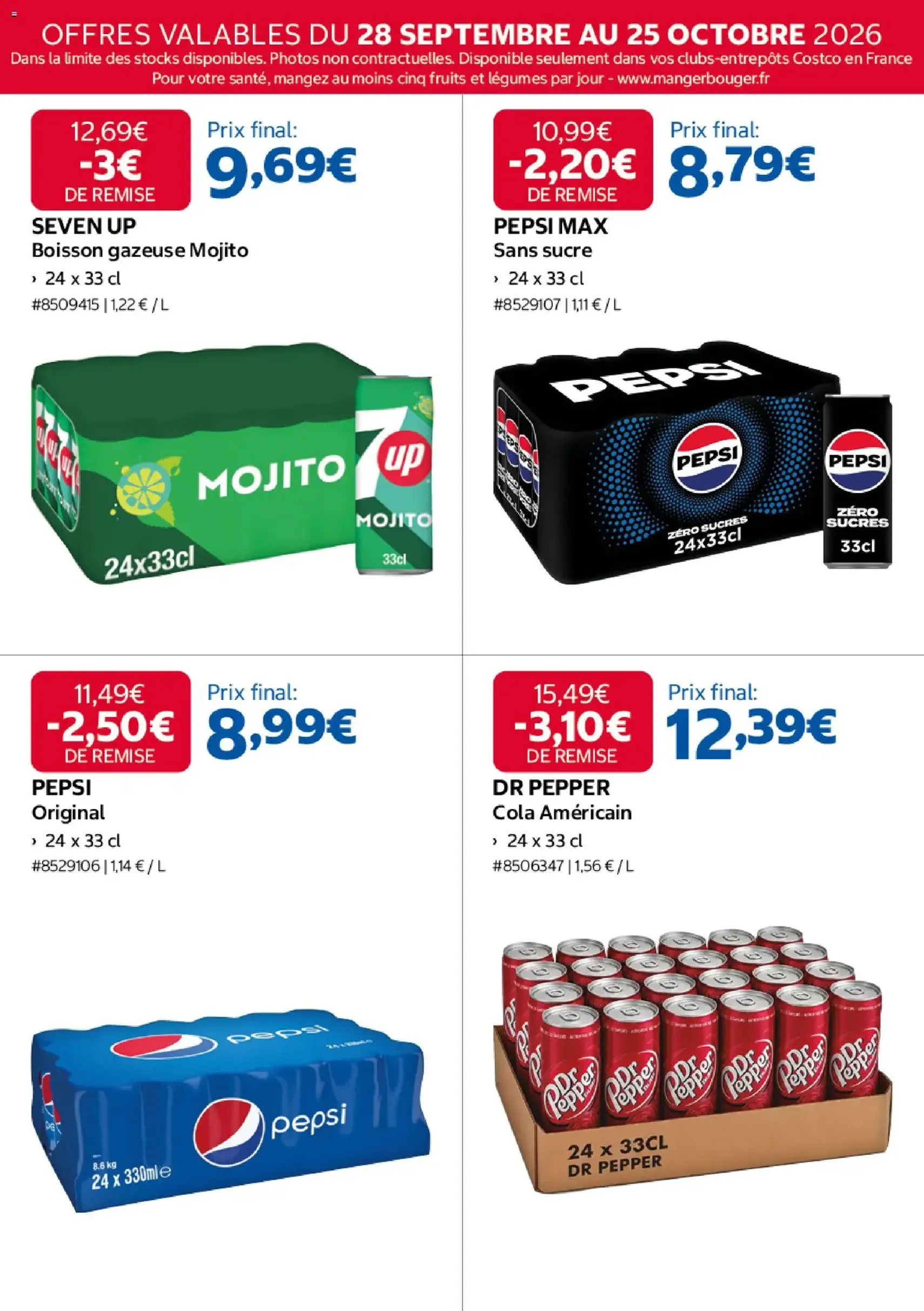 Costco catalogue - brochure valable à partir du 28/09/2026, page 14 sur 20