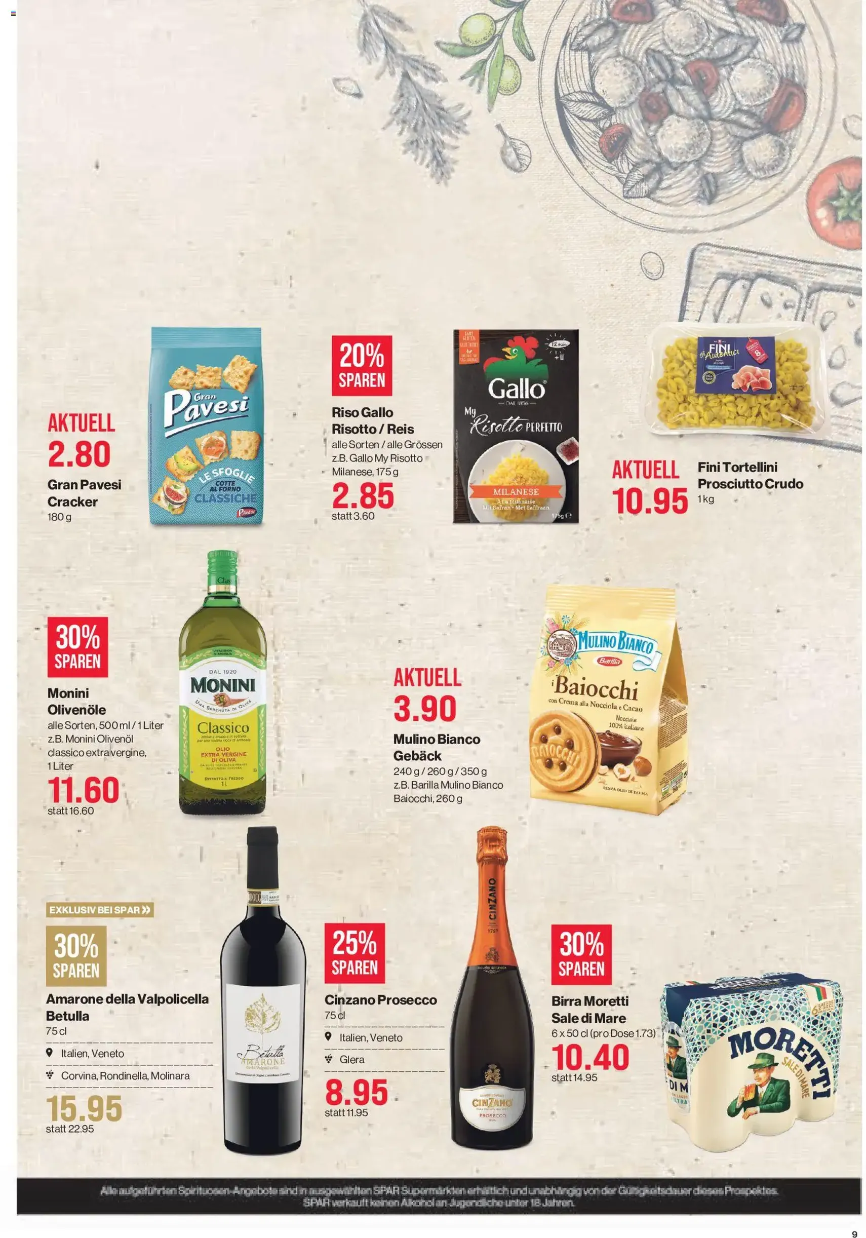 SPAR aktionen - Gültiger Prospekt ab 15.10.2026, Seite 9 von insgesamt 17