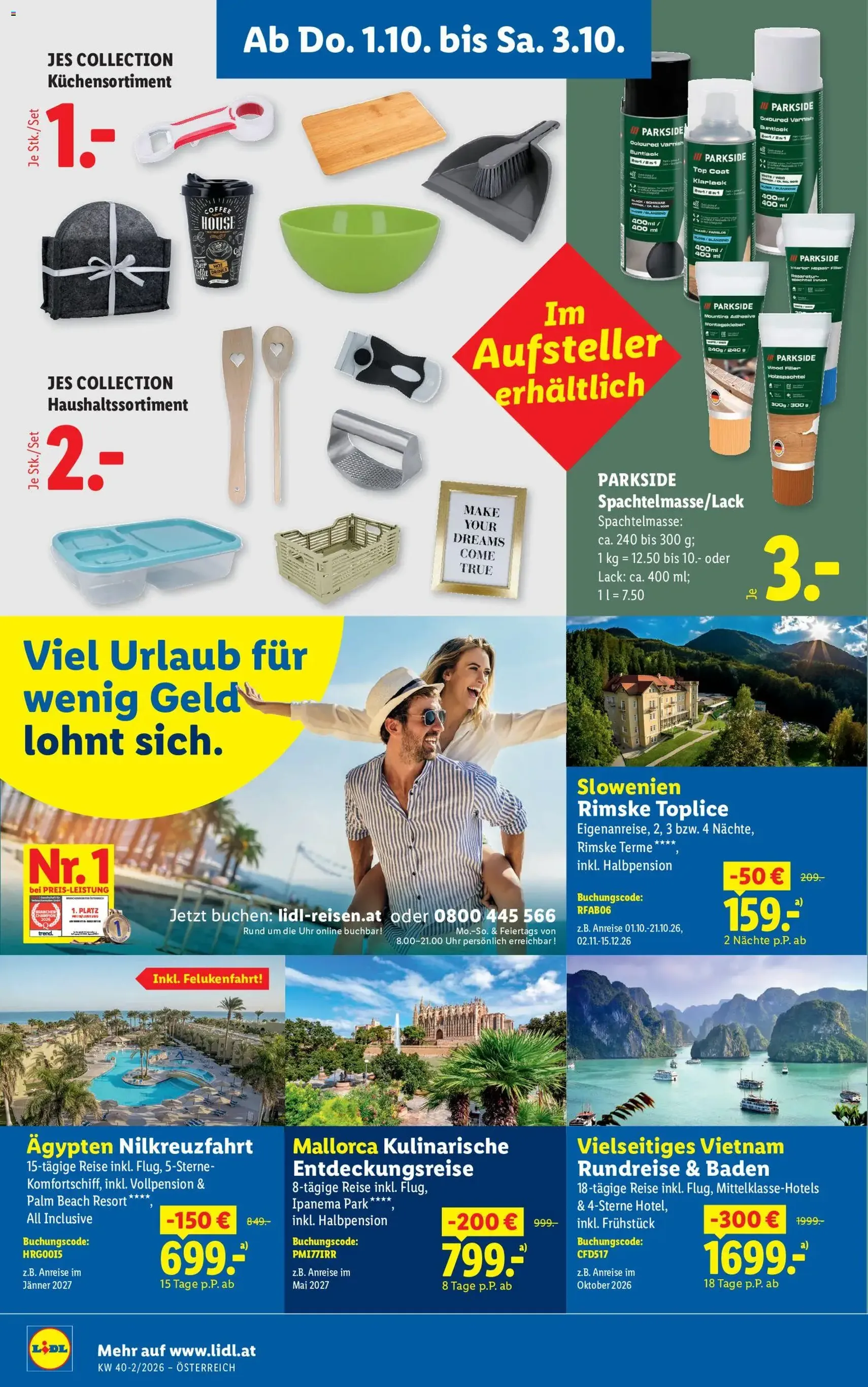 Lidl - Flugblatt - Gültiger Prospekt ab 01.10.2026, Seite 22 von insgesamt 53