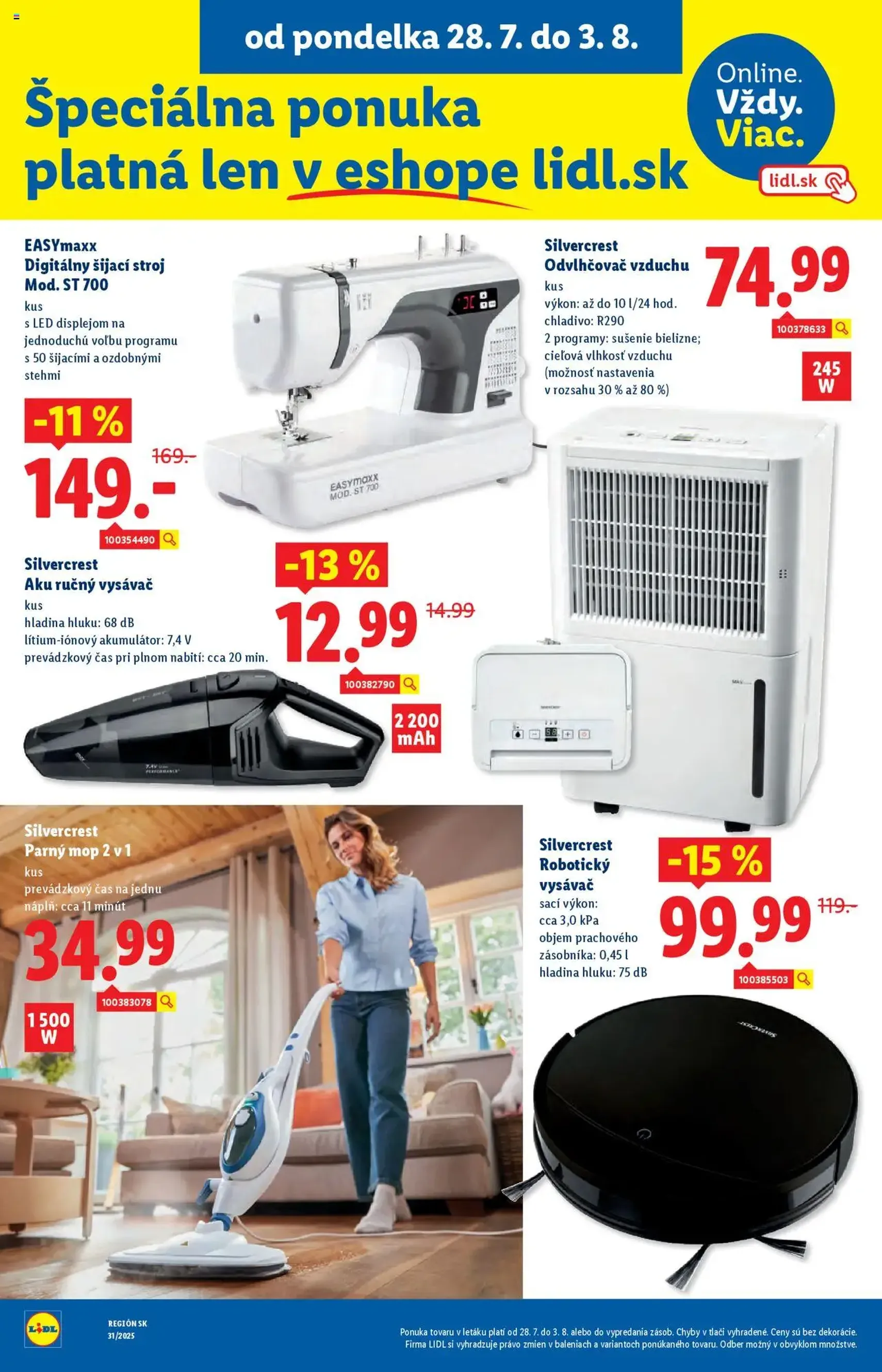 Lidl leták - platný leták od 28.07.2025 strana 50 z 87 Lidl leták - platný leták od 28.07.2025 strana 50 z 87