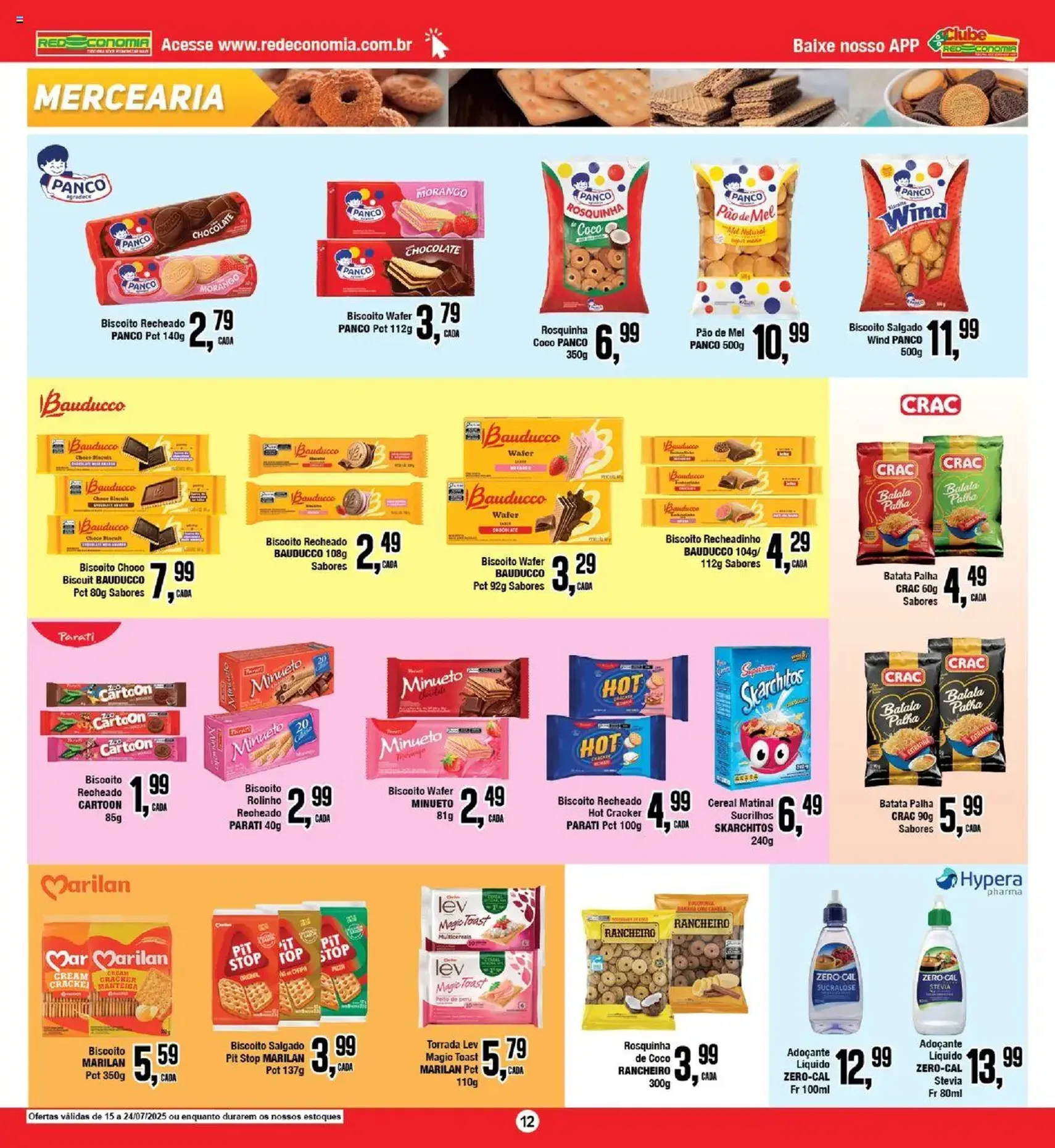 Encarte RedEconomia - folheto válido a partir de 15/07/2025 página 12 de 19