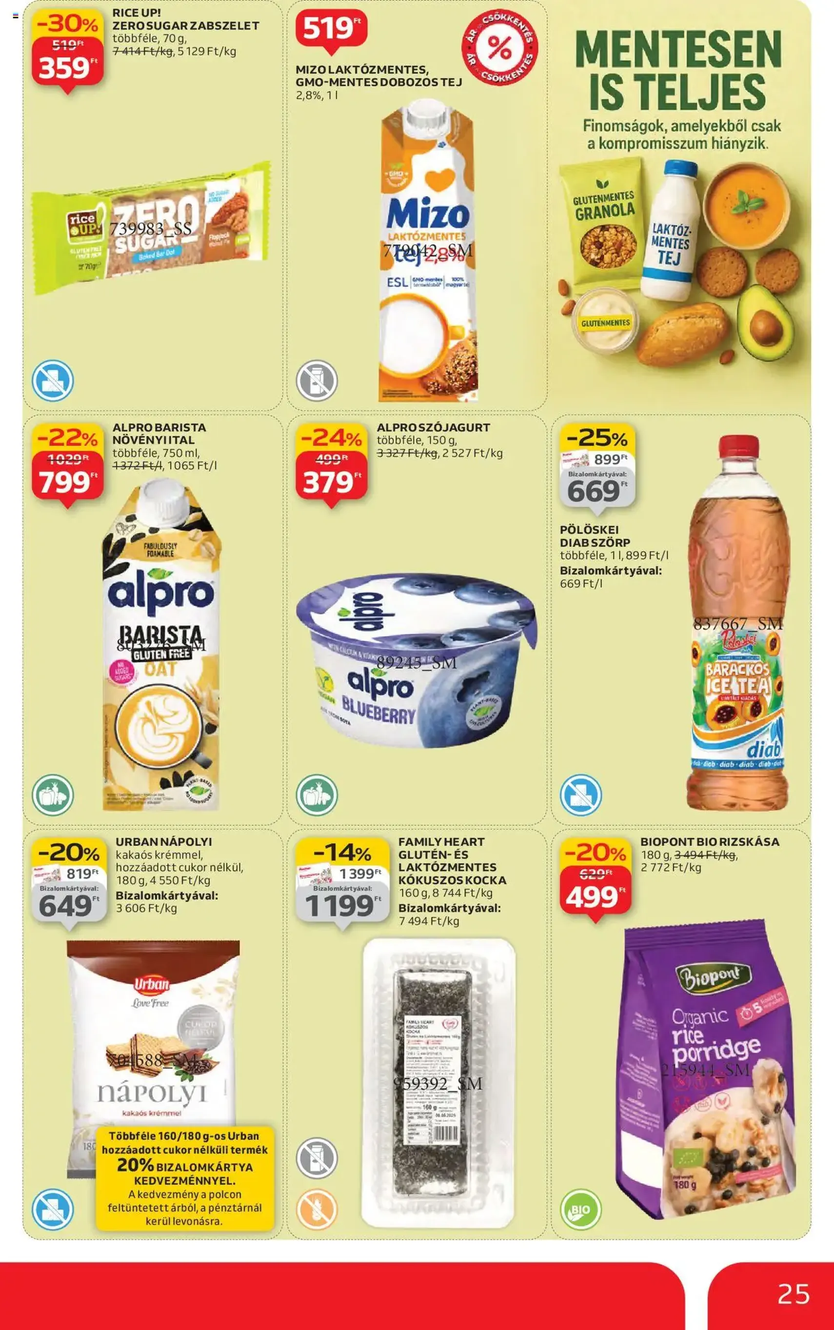 Auchan Akciós újság - 2025.10.16. érvényes szórólap 25 oldal 54 oldalból Auchan Akciós újság - 2025.10.16. érvényes szórólap 25 oldal 54 oldalból
