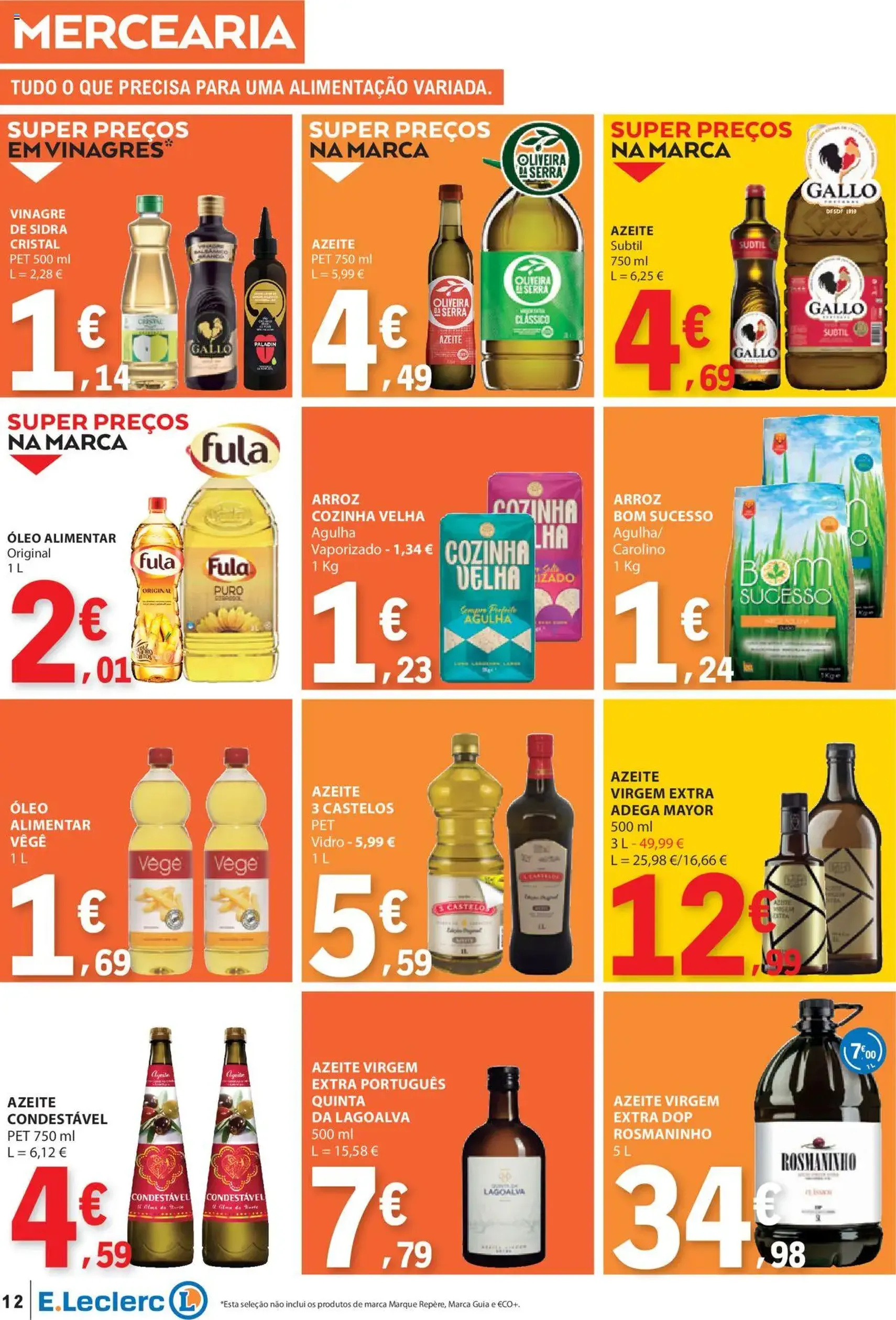 E.Leclerc folheto - folheto válido a partir de 17/07/2025 página 12 de 36