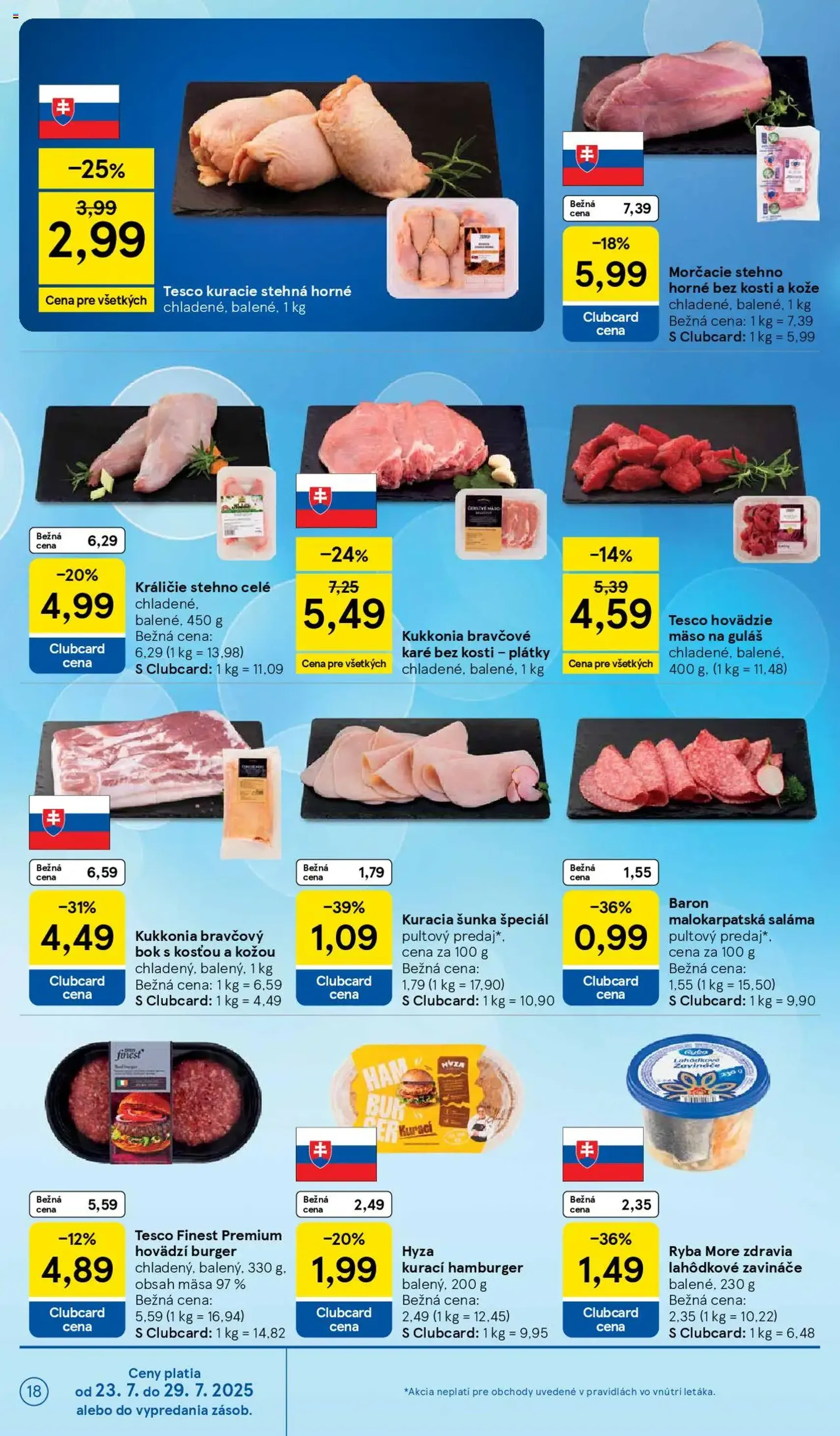 Tesco Hypermarket - leták - platný leták od 23.07.2025 strana 18 z 37 Tesco Hypermarket - leták - platný leták od 23.07.2025 strana 18 z 37