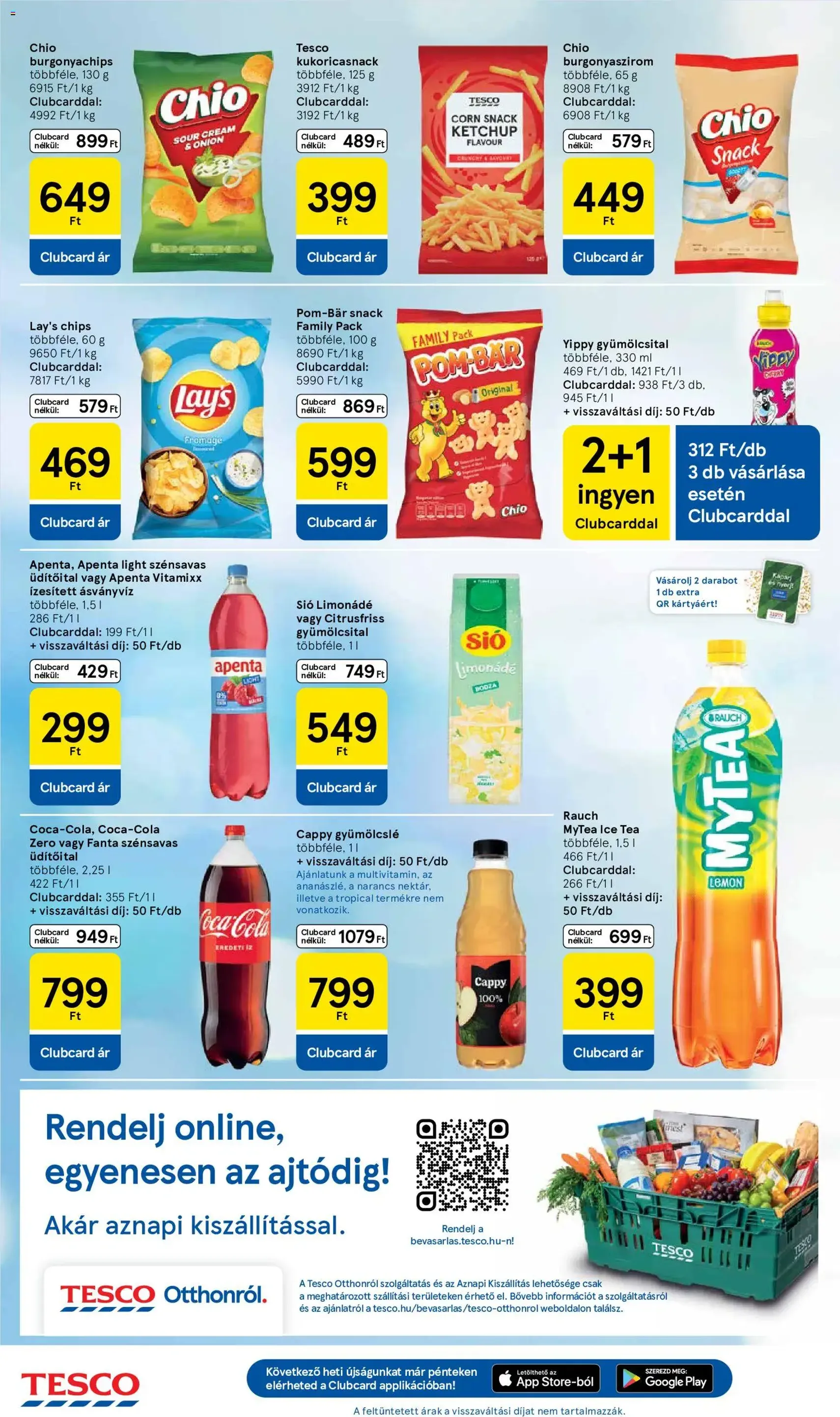Tesco aktuális akciós újság - 2026.06.04. érvényes szórólap 8 oldal 36 oldalból