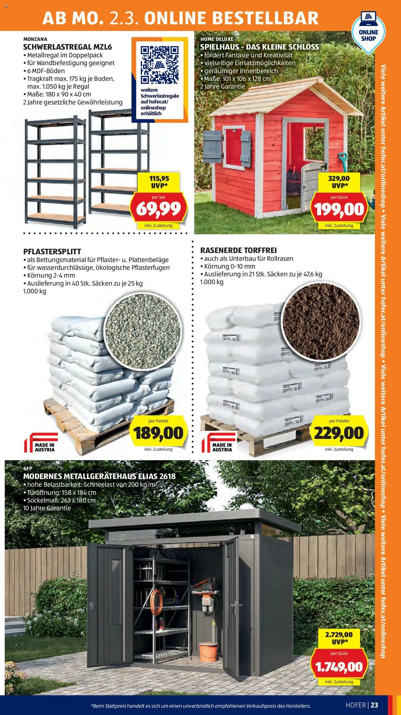 Hofer Flugblatt - Gültiger Prospekt ab 25.02.2026, Seite 27 von insgesamt 41