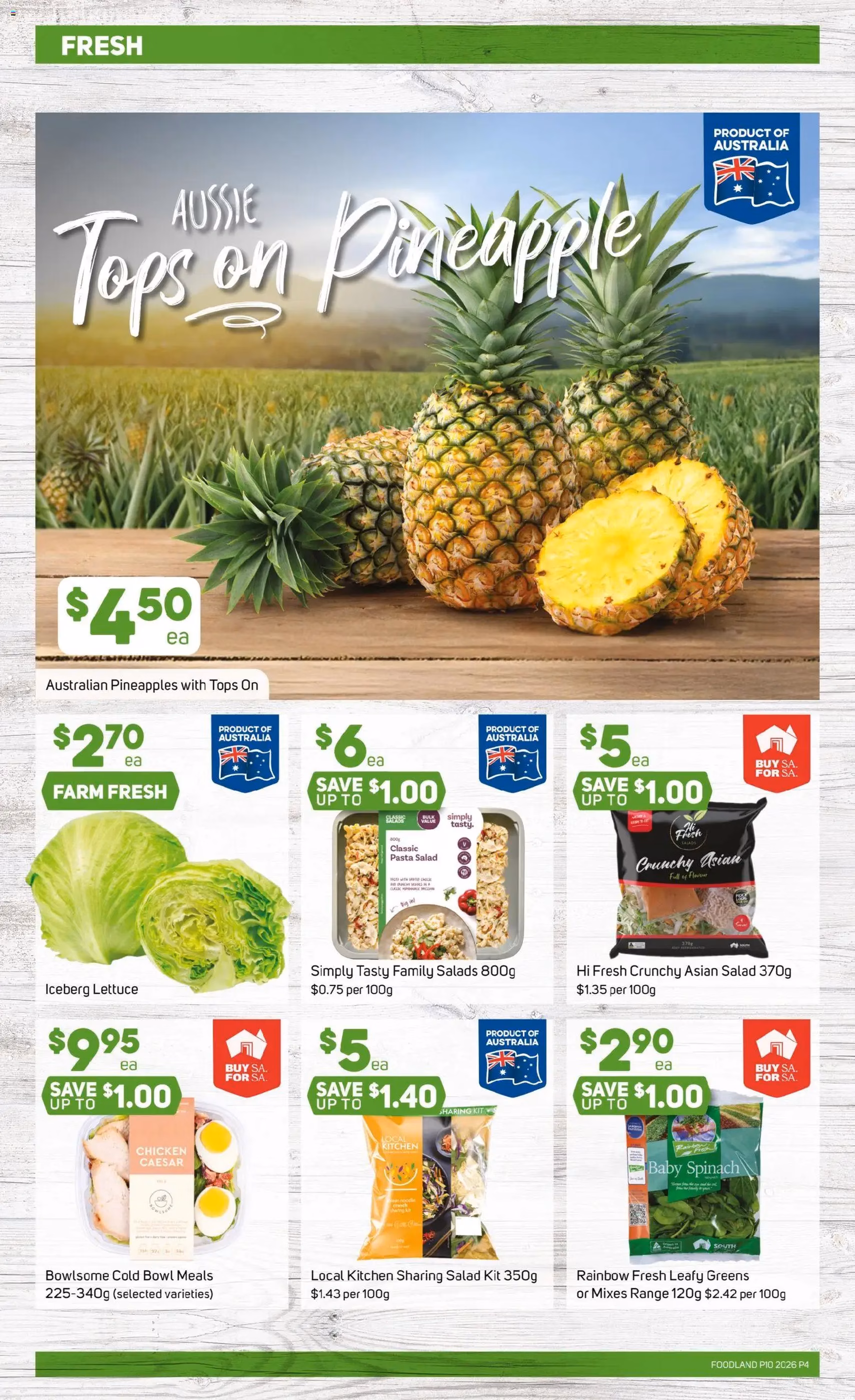 Foodland catalogue - valid flyer from 04/03/2026, page 4 of 37