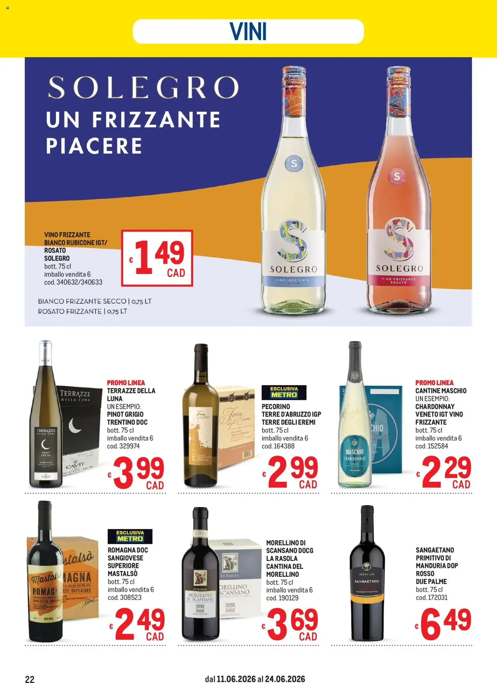 Metro volantino - volantino valido dal 11/06/2026 pagina 22 di 40