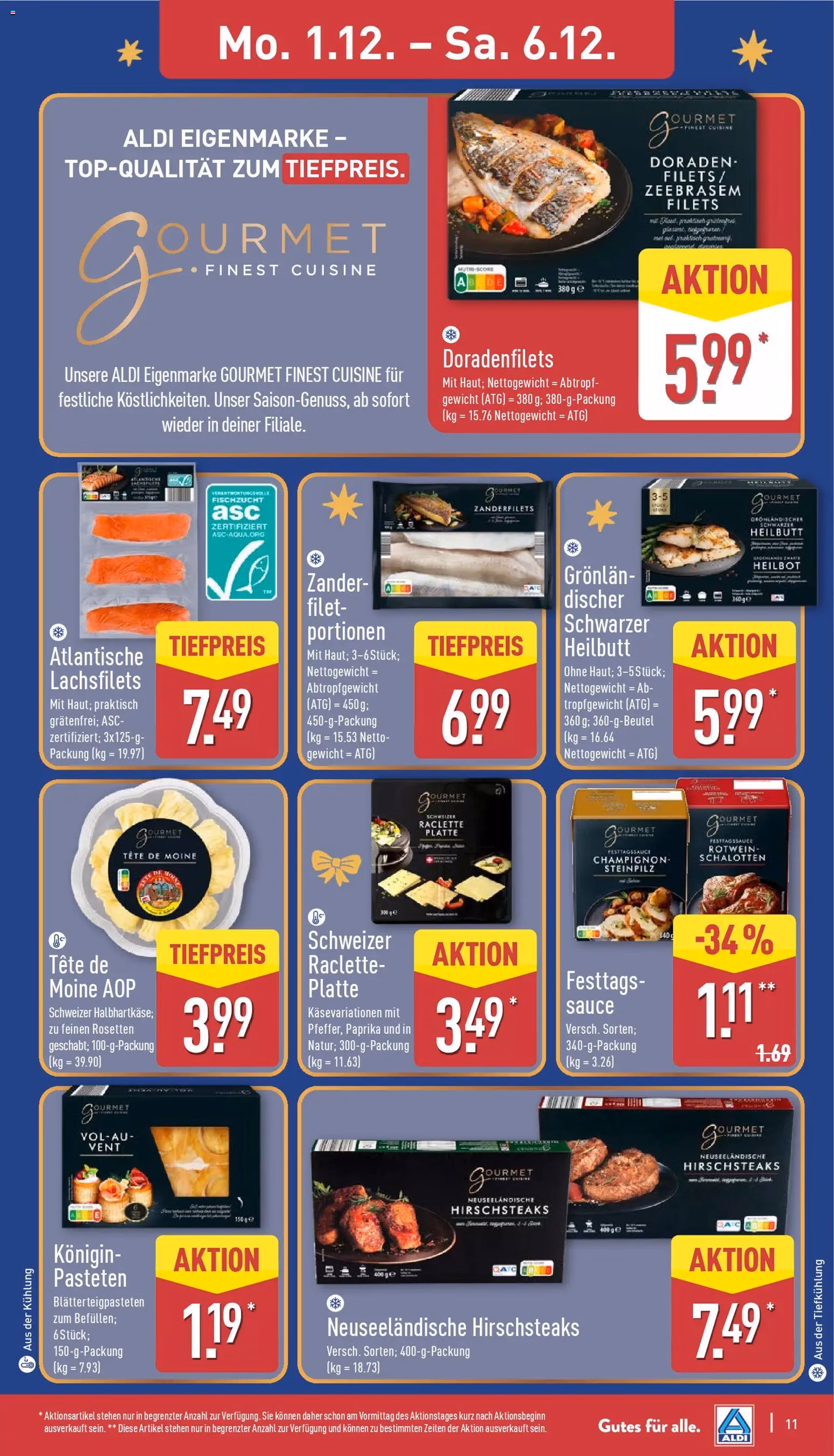 Aldi Prospekt - Gültiger Prospekt ab 01.12.2025, Seite 11 von insgesamt 45