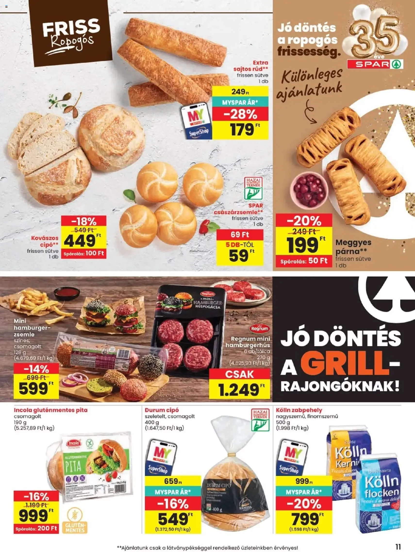 Spar akciós újság - 2026.07.09. érvényes szórólap 11 oldal 20 oldalból