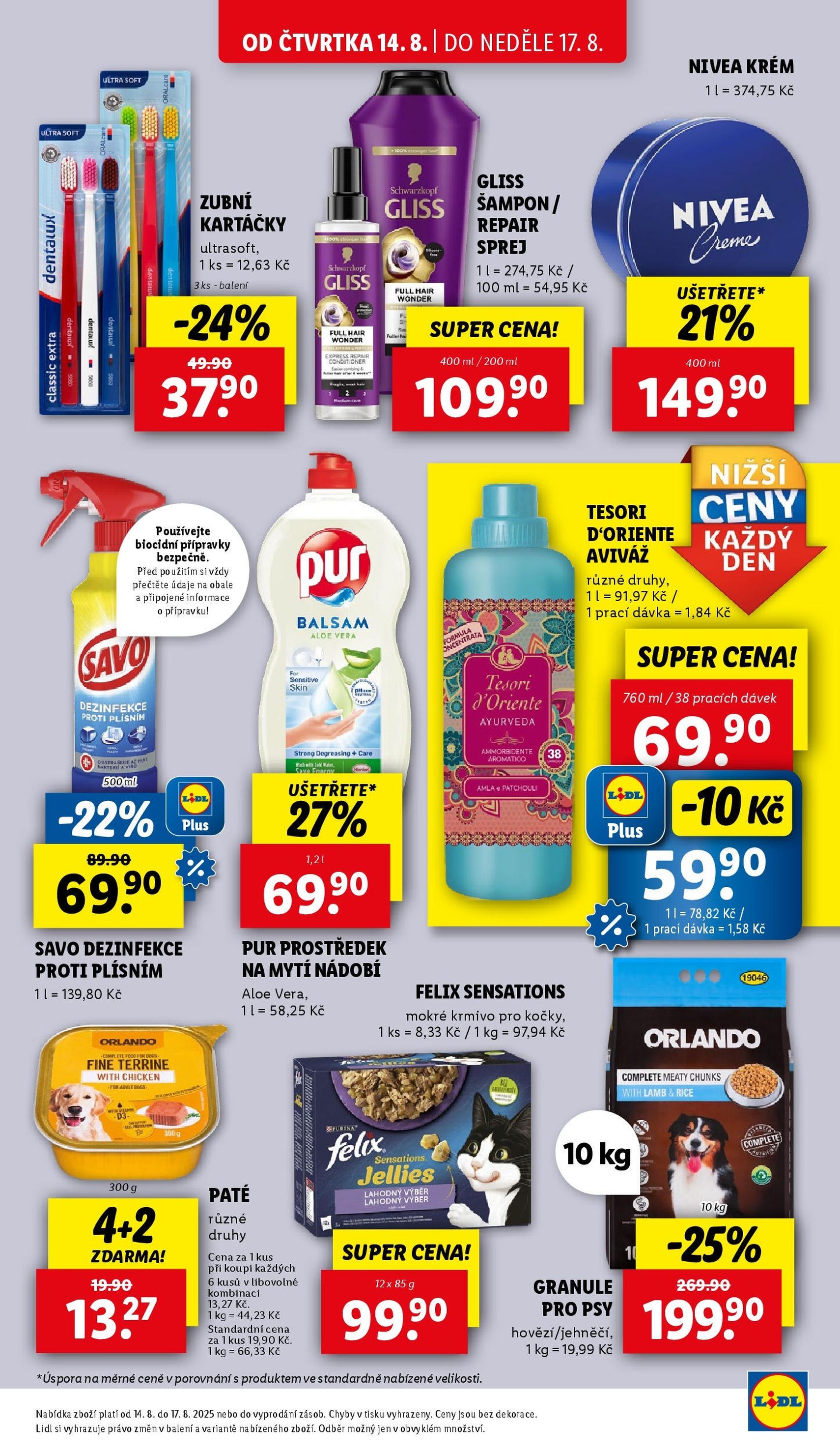 Lidl leták - platný leták od 14.08.2025 strana 27 z 43 Lidl leták - platný leták od 14.08.2025 strana 27 z 43