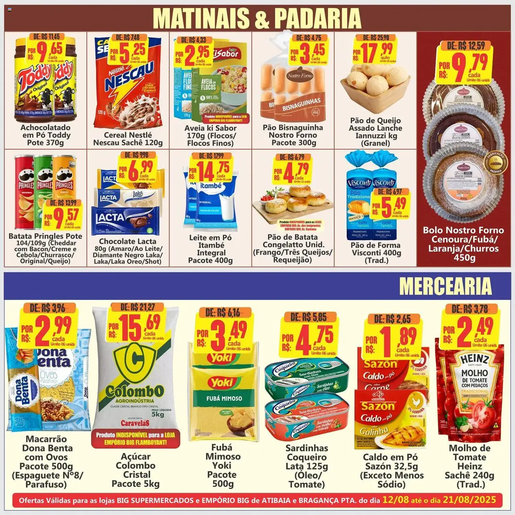 Big Supermercados - Ofertas da semana - folheto válido a partir de 12/08/2025 página 4 de 6
