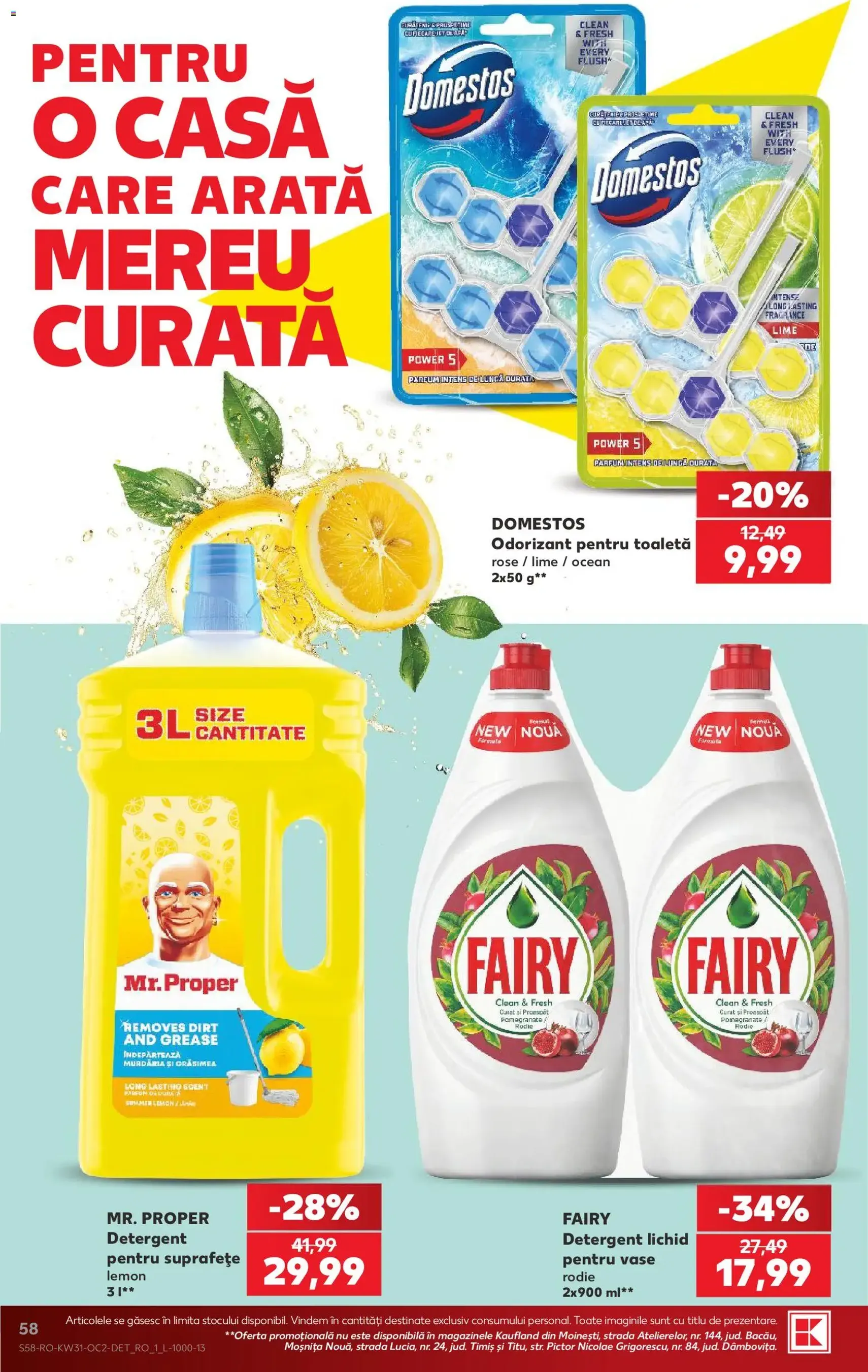 Kaufland RO akciós újság - 2026.07.29. érvényes szórólap 58 oldal 64 oldalból