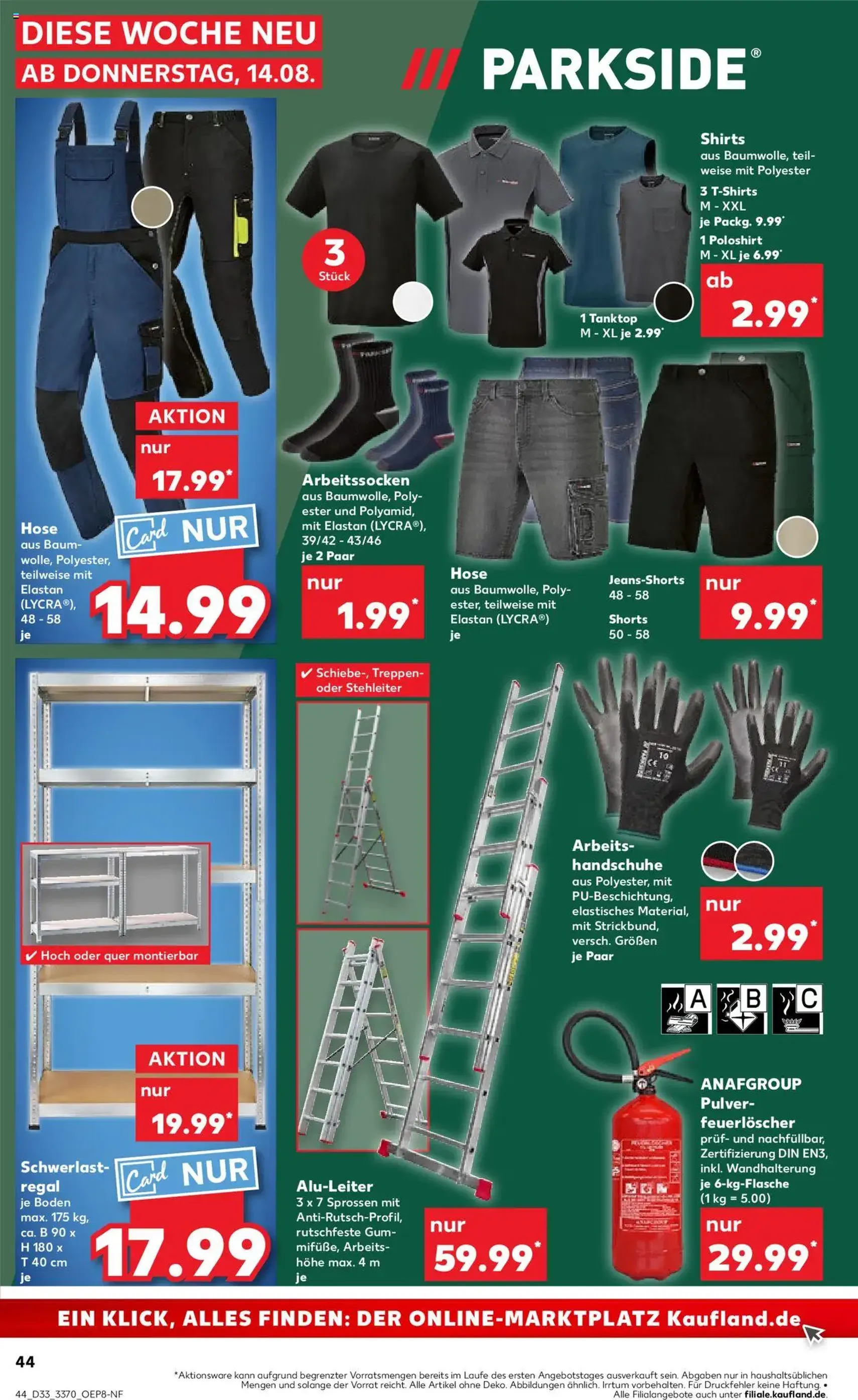 Kaufland Prospekt - Gültiger Prospekt ab 14.08.2025, Seite 44 von insgesamt 58 Kaufland Prospekt - Gültiger Prospekt ab 14.08.2025, Seite 44 von insgesamt 58