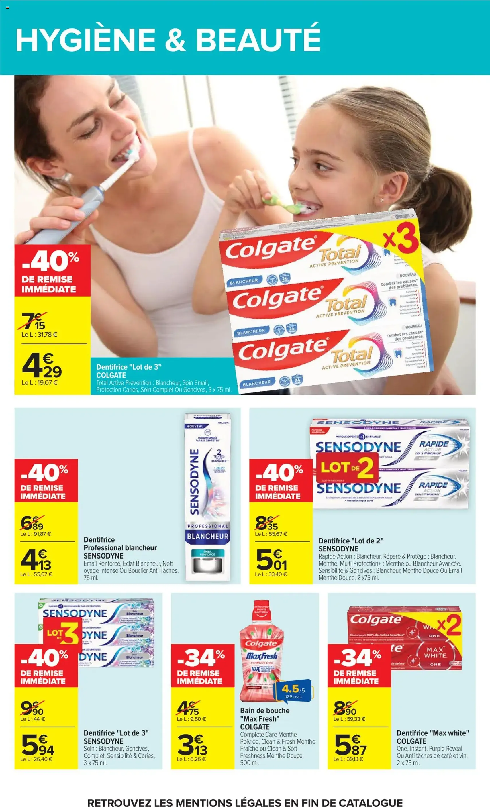 Carrefour Vos promos du quotidien - brochure valable à partir du 17/08/2026, page 46 sur 84