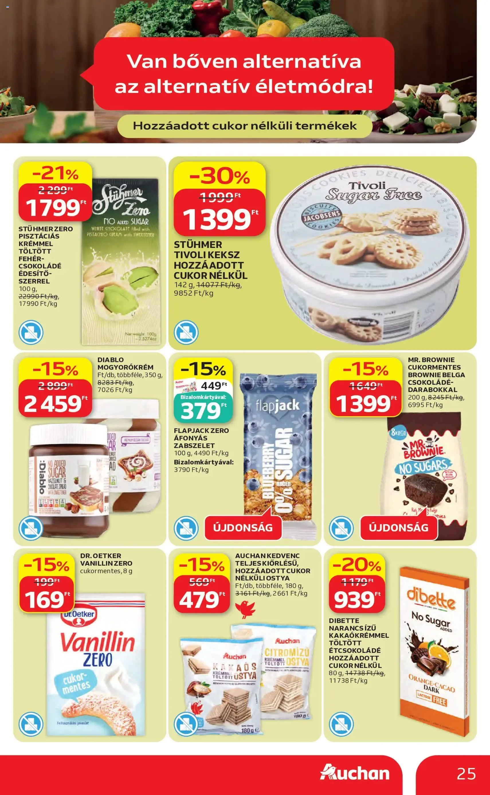 Auchan akciós újság - 2026.05.14. érvényes szórólap 25 oldal 58 oldalból