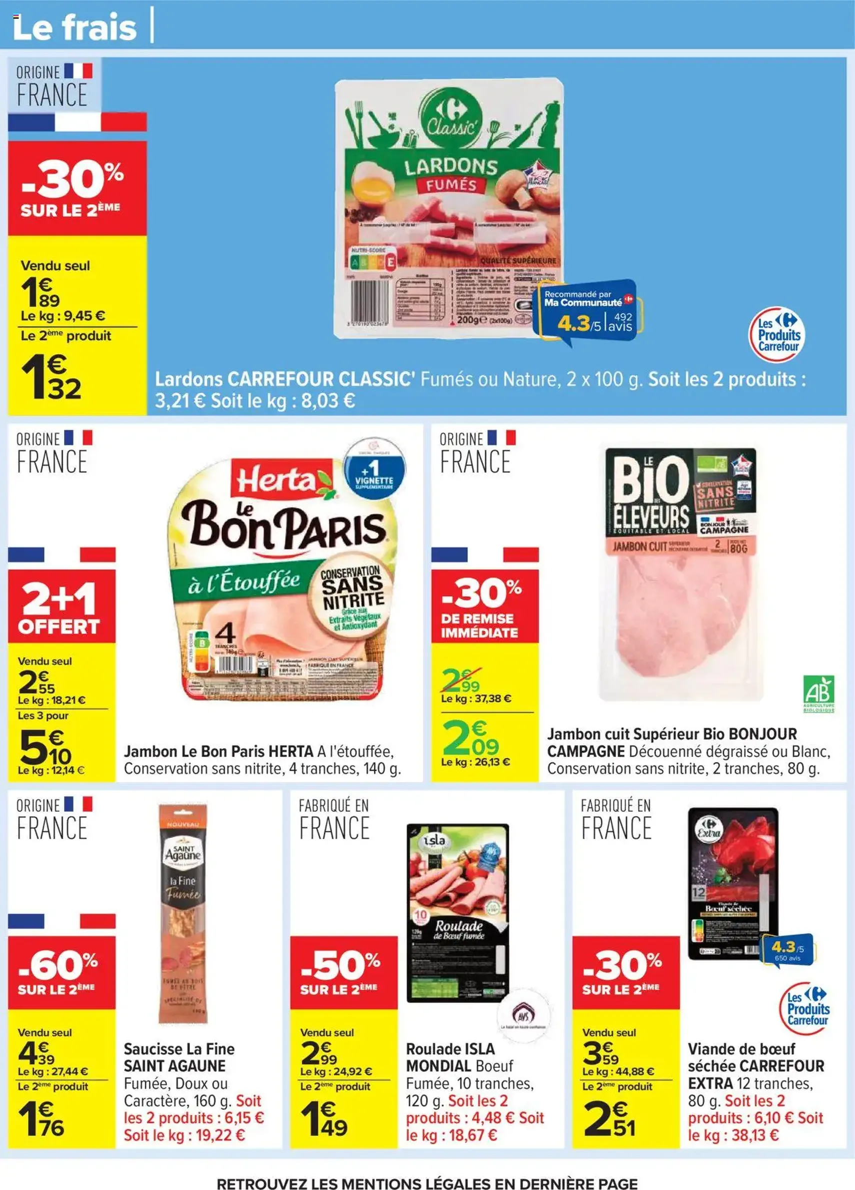 Carrefour catalogue semaine 29 - brochure valable à partir du 15/07/2025, page 32 sur 95
