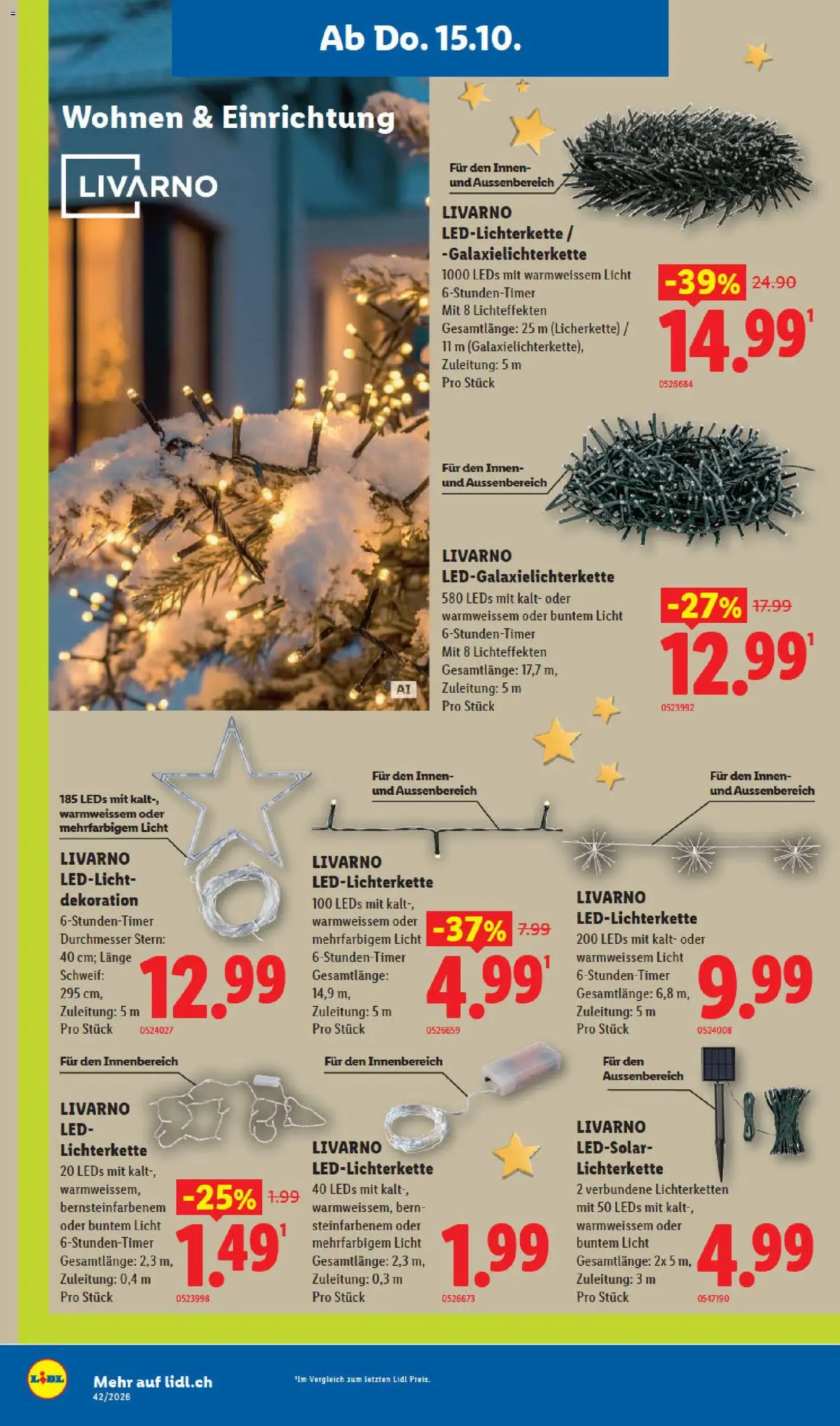 Lidl aktionen - Gültiger Prospekt ab 15.10.2026, Seite 18 von insgesamt 40