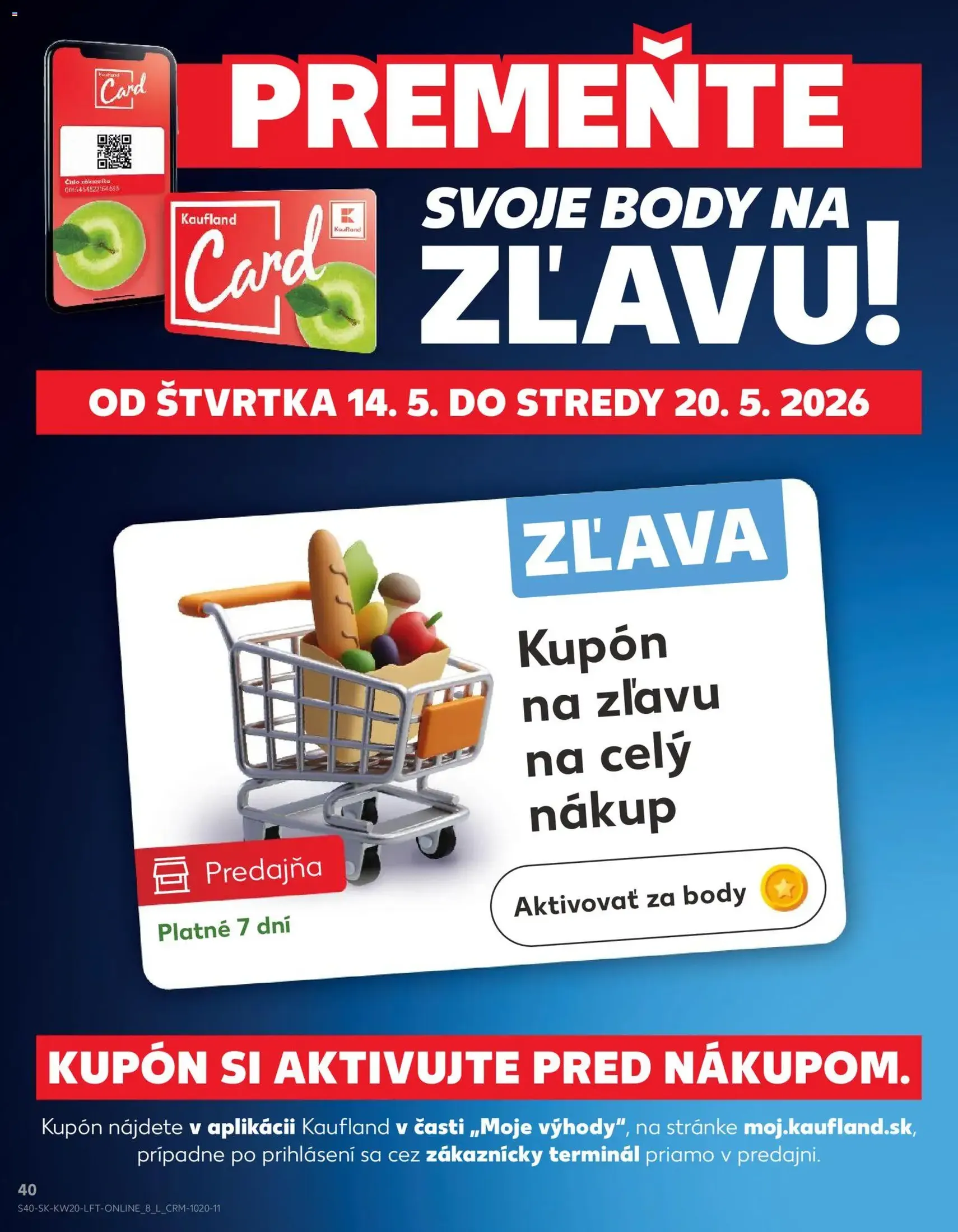 Kaufland SK akciós újság - 2026.05.14. érvényes szórólap 40 oldal 76 oldalból