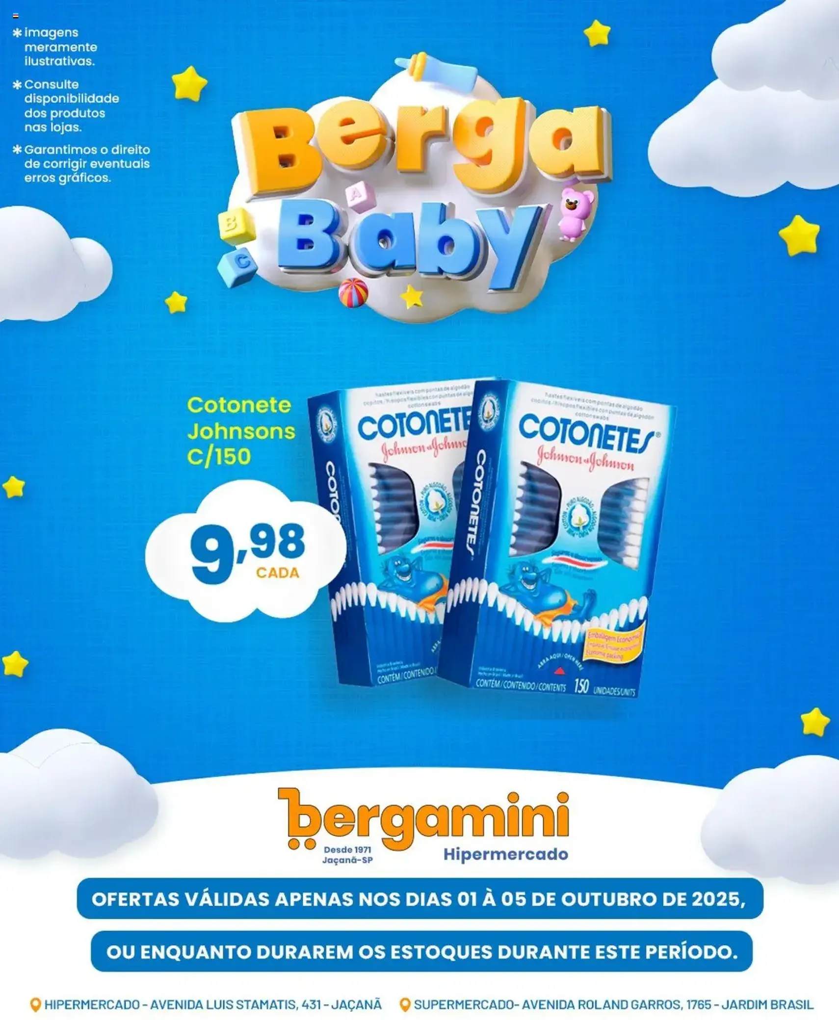 Supermercado Bergamini - Ofertas Berga Baby - folheto válido a partir de 01/10/2025 página 7 de 7