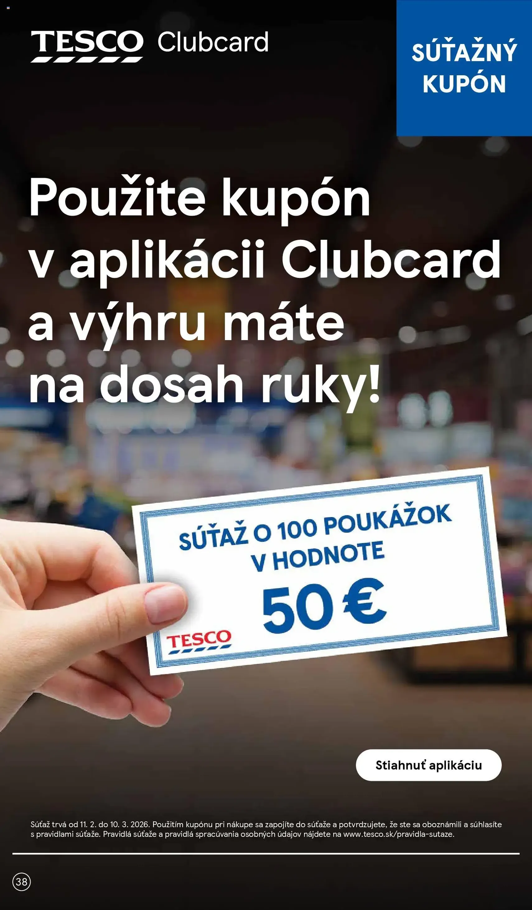 Tesco Hypermarket - leták - platný leták od 25.02.2026 strana 38 z 41
