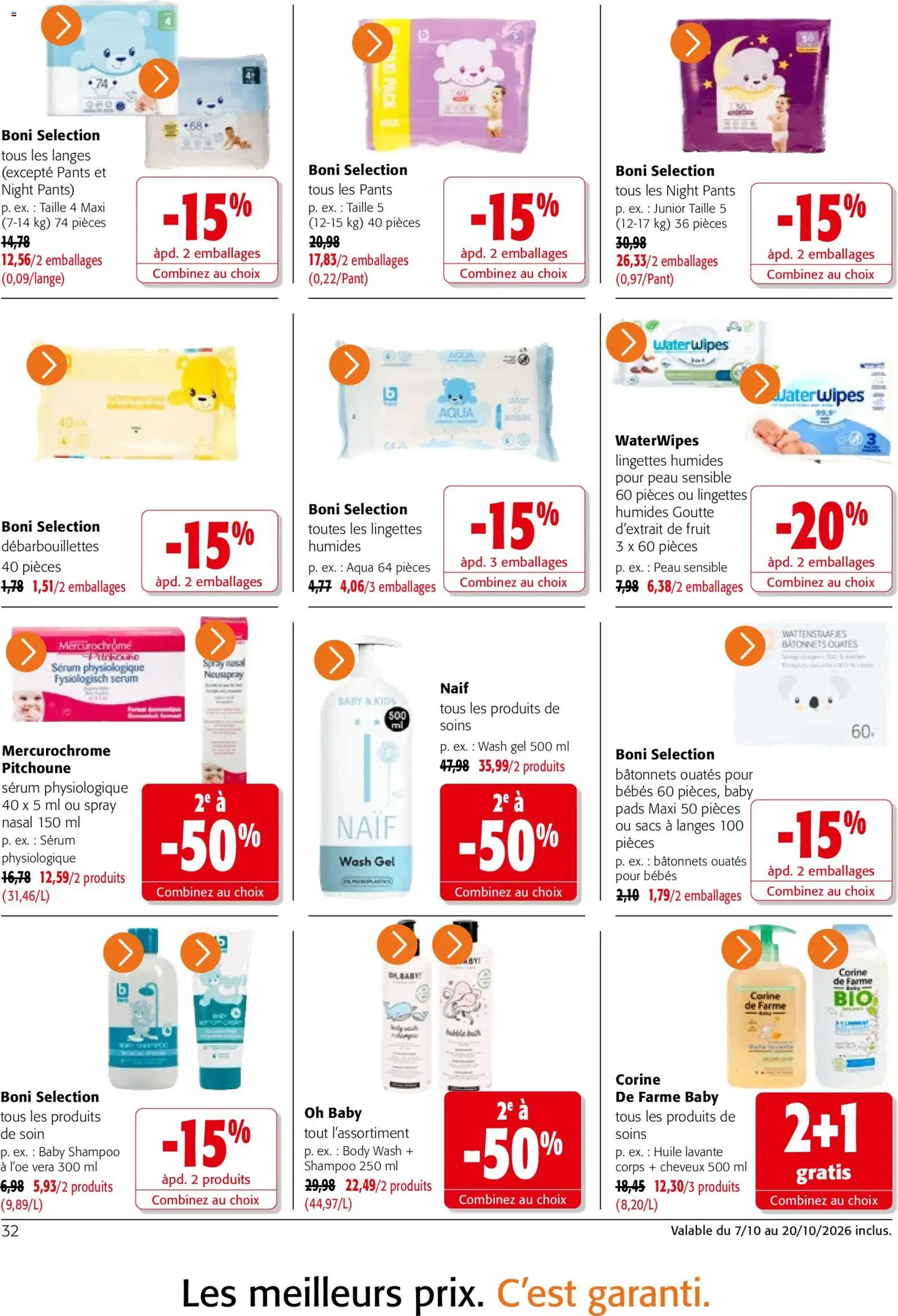 Colruyt catalogue - brochure valable à partir du 07/10/2026, page 32 sur 37