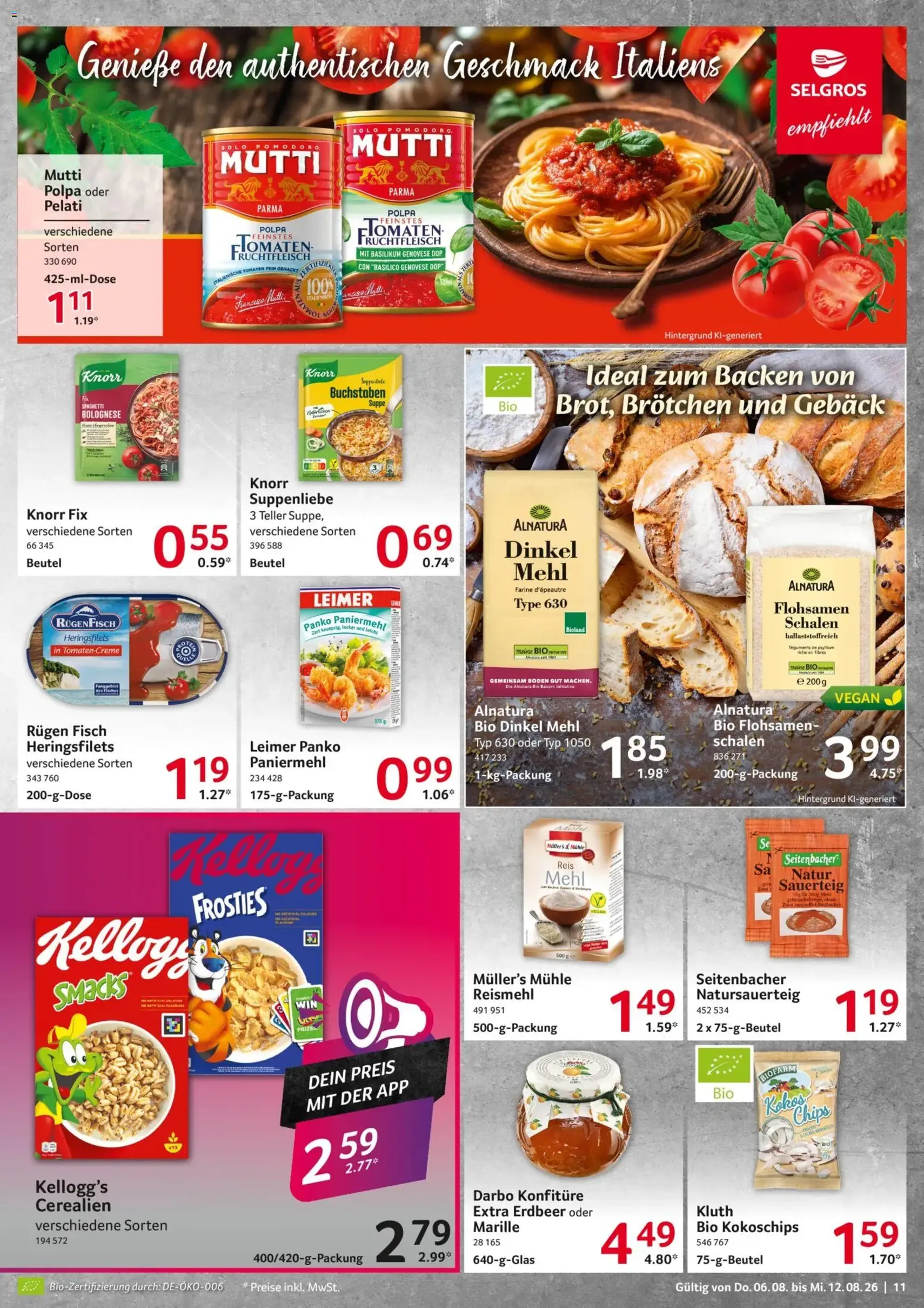 Selgros Prospekt - Gültiger Prospekt ab 06.08.2026, Seite 11 von insgesamt 28