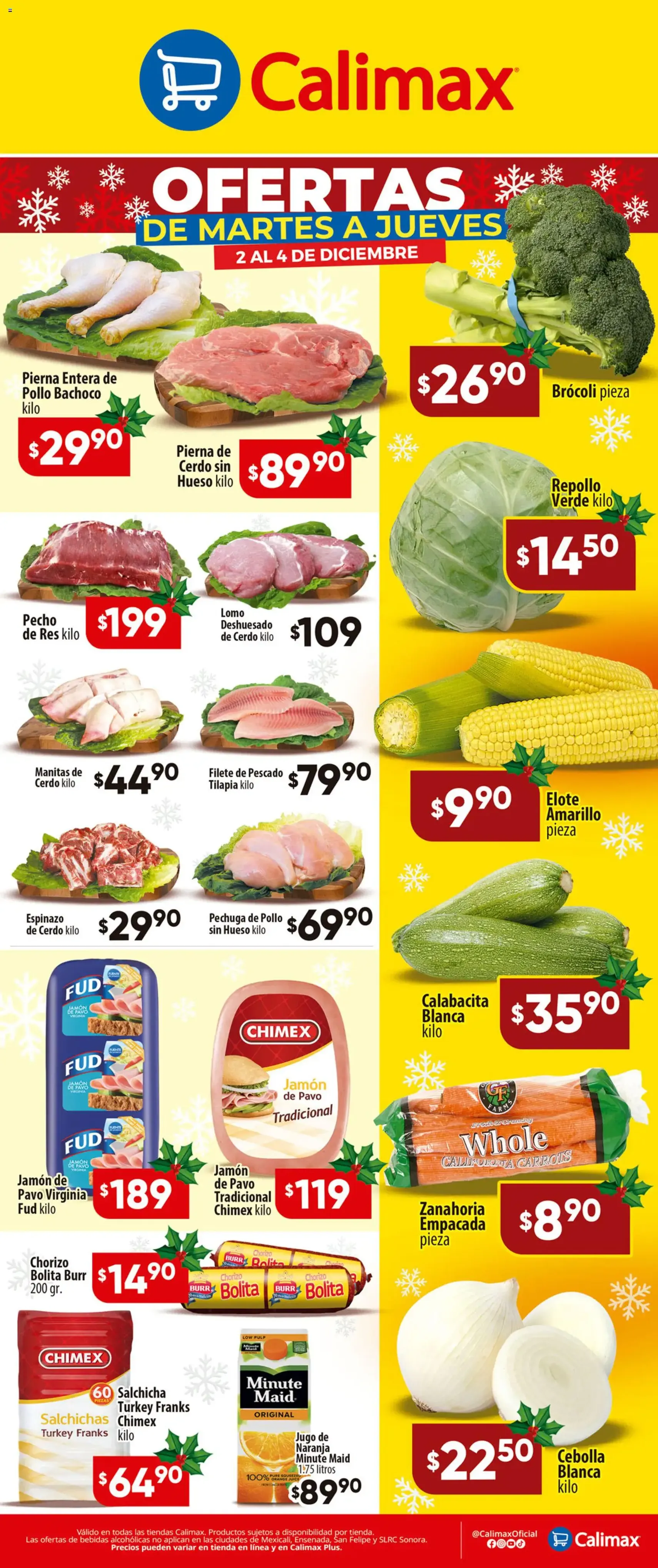 Calimax folleto - folleto válido desde 02/12/2025 página 1 de 2