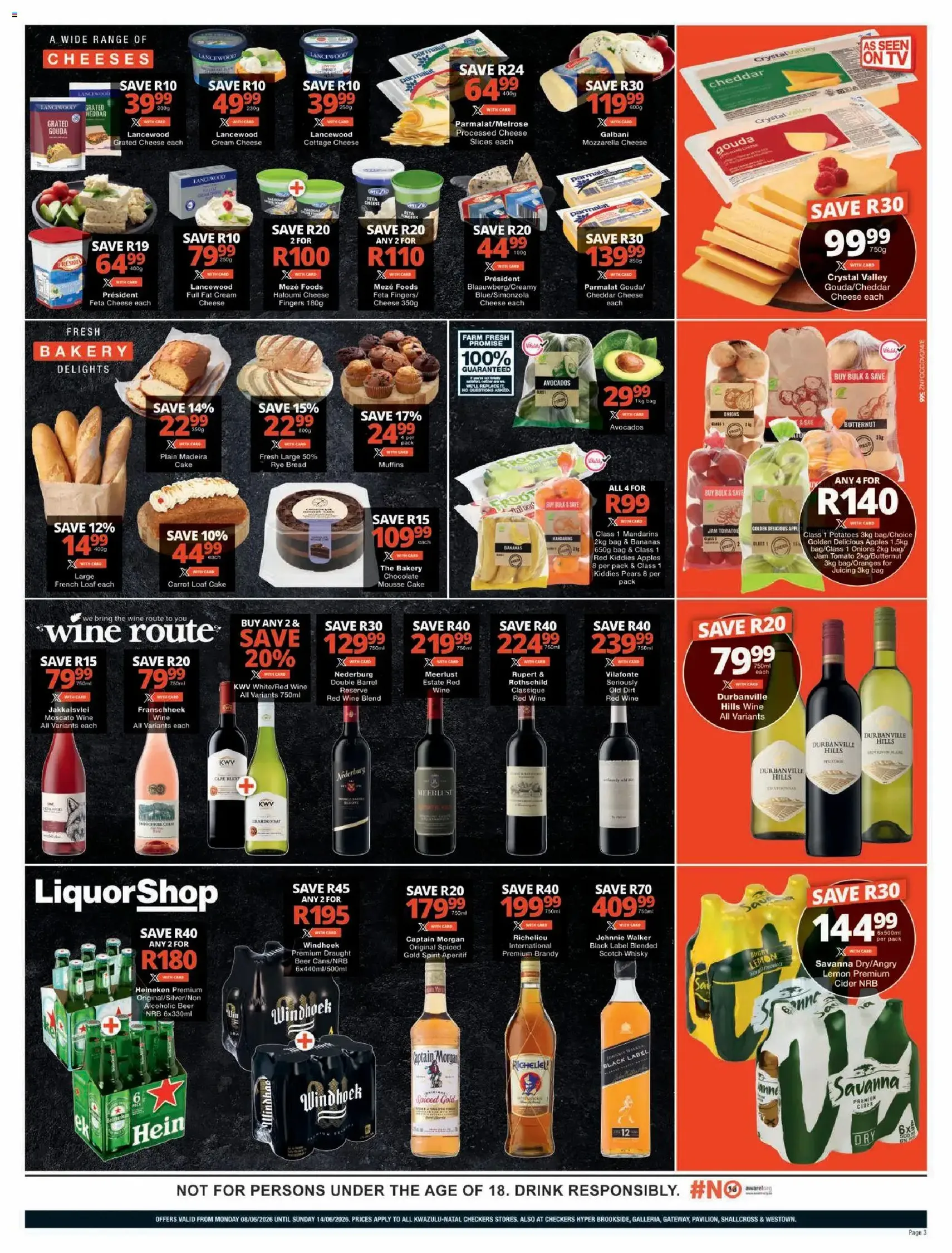 Checkers Specials - valid flyer from 08/06/2026, page 3 of 10