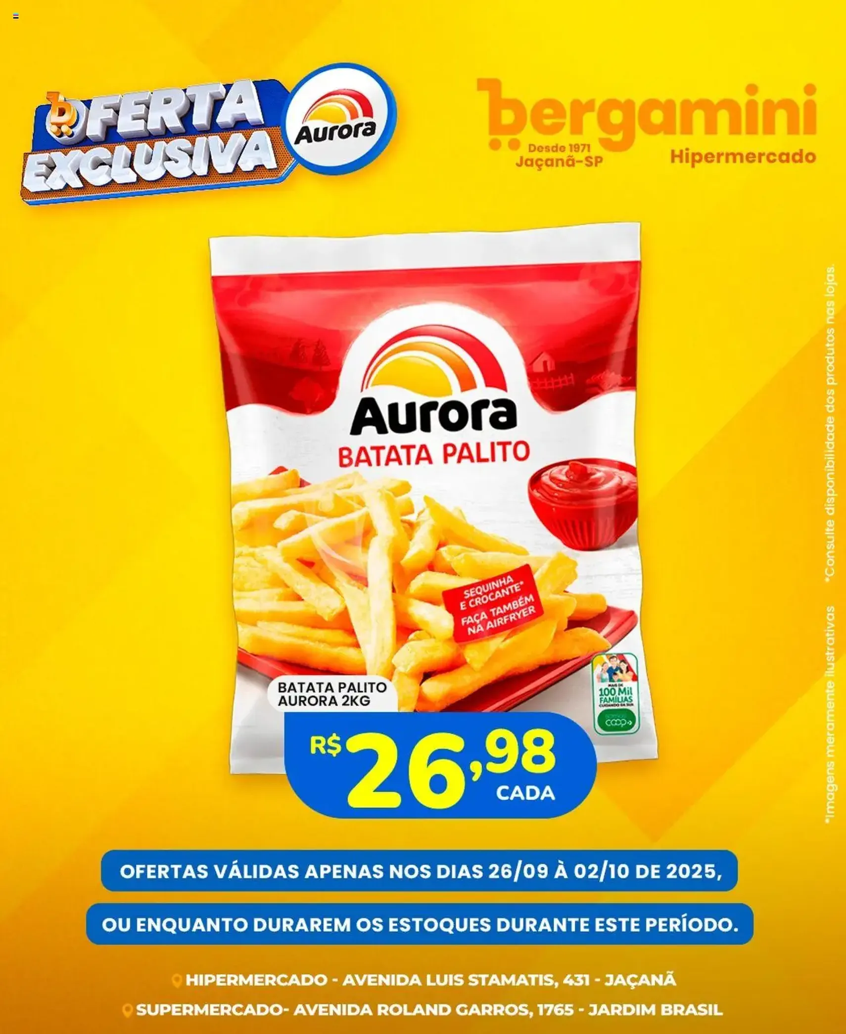Supermercado Bergamini - Ofertas Aurora - folheto válido a partir de 26/09/2025 página 3 de 6