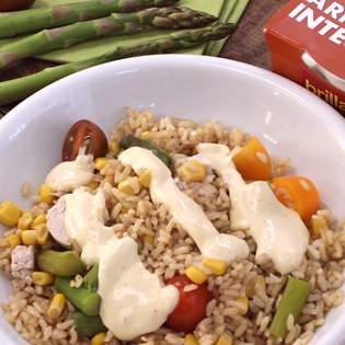 Recipe preview The best rice and chicken salad recipe