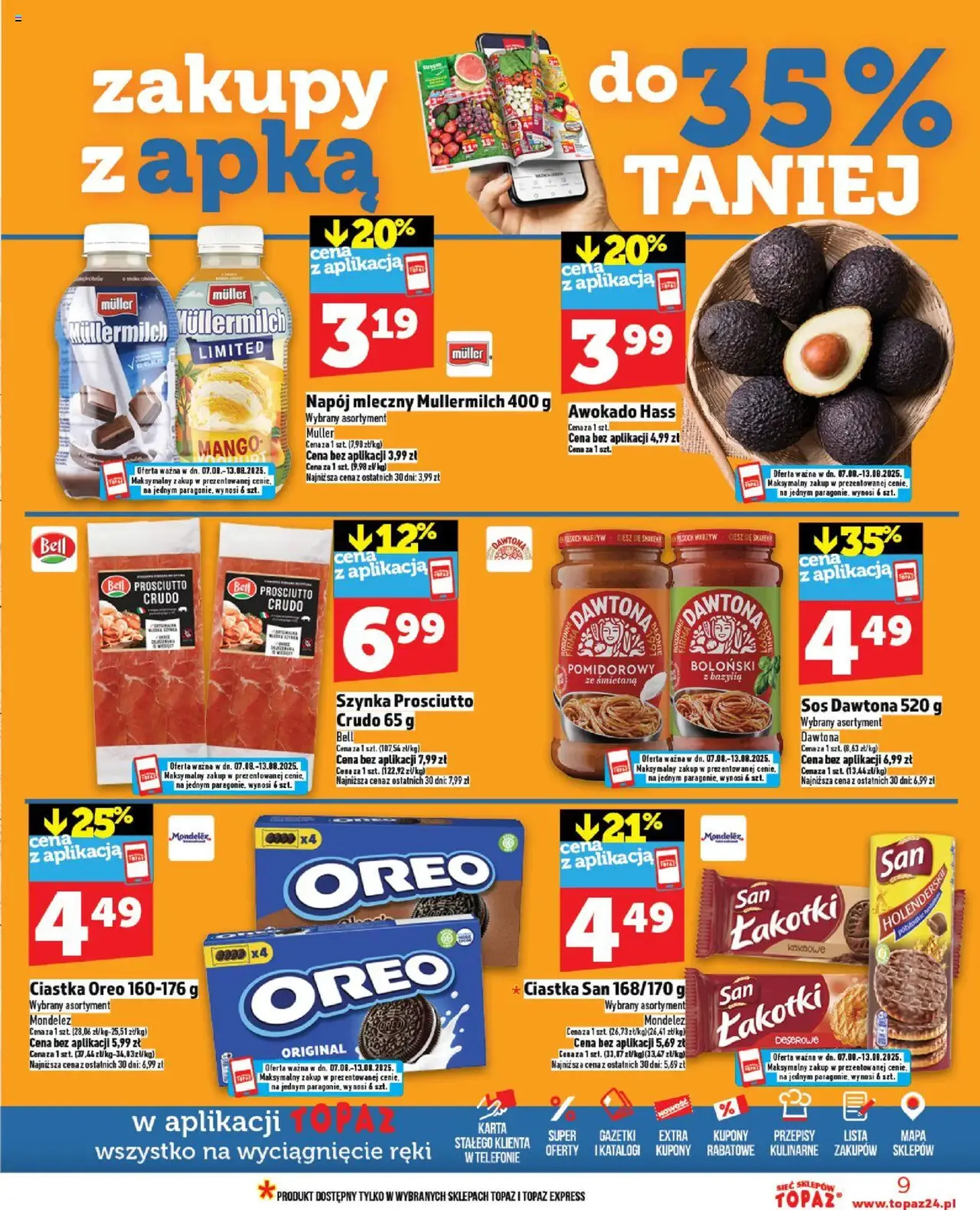 Topaz Gazetka - ważny gazetka od 07.08.2025 strona 9 z 28